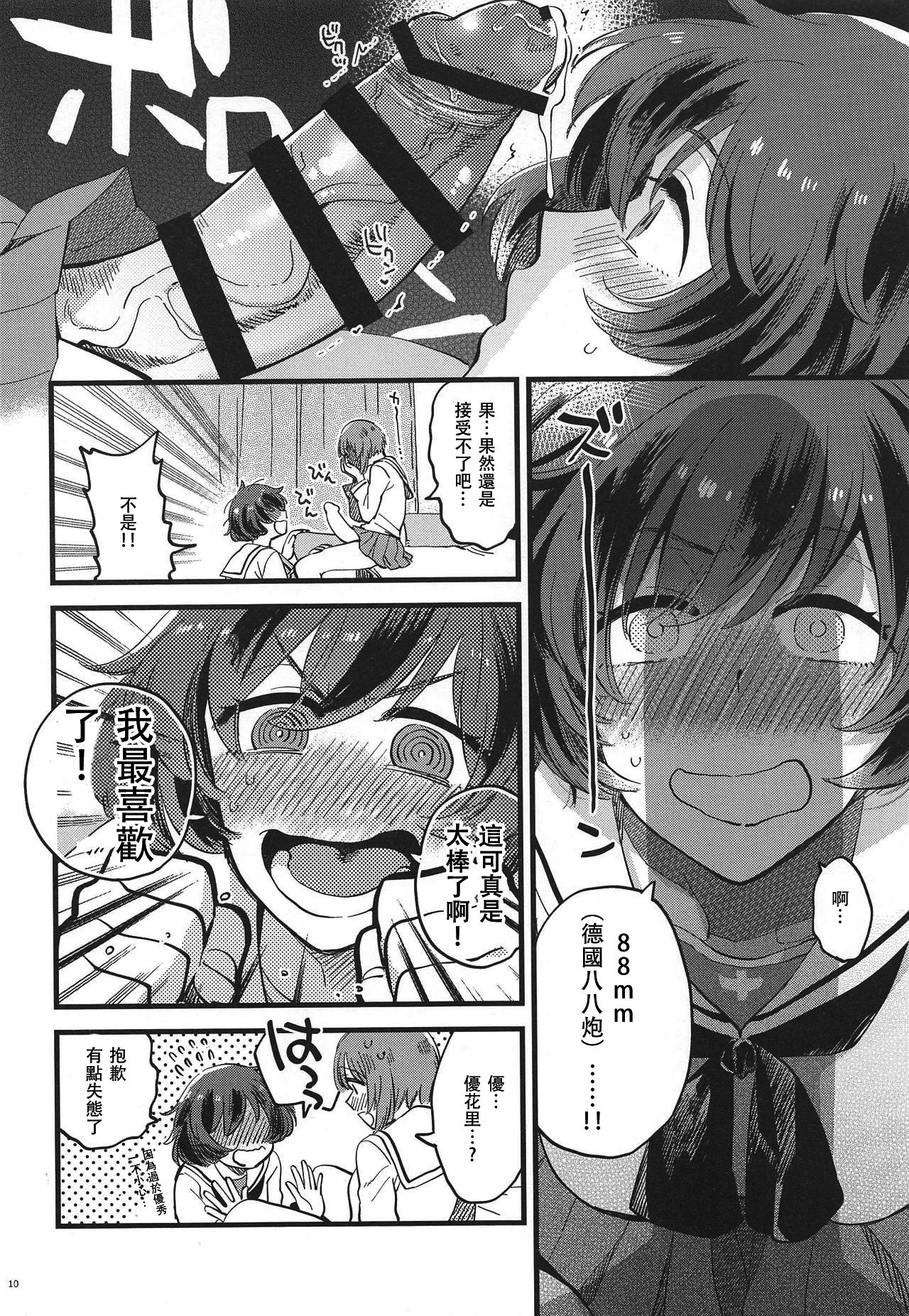 (C95) [その他大勢 (ゆかたろ)] 西住殿に生えてしまっても愛しております! (ガールズ&パンツァー) [中国翻訳]