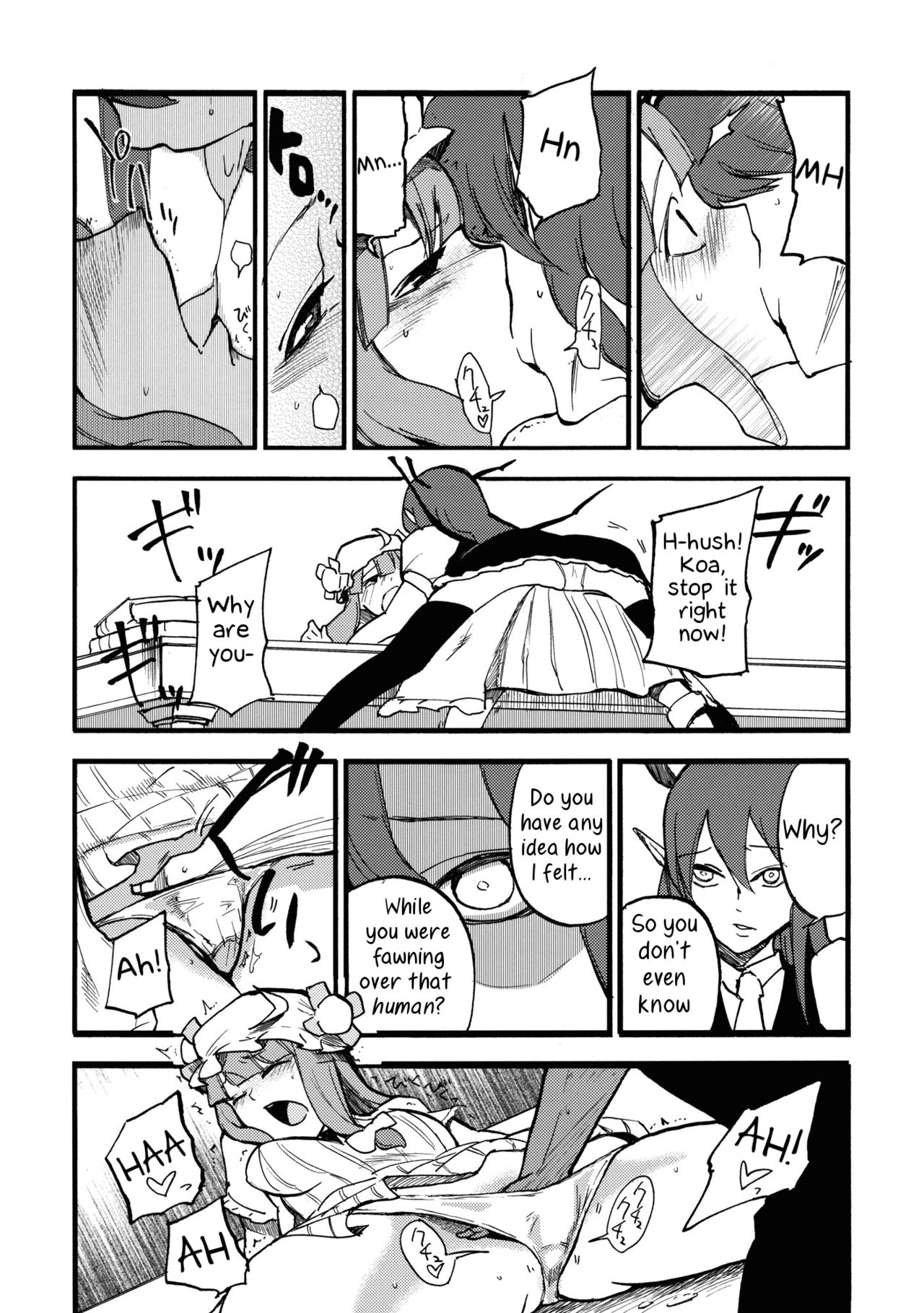 (C80) [白ネギ屋 (miya9)] ワイセツ図書館 (東方Project) [英訳]