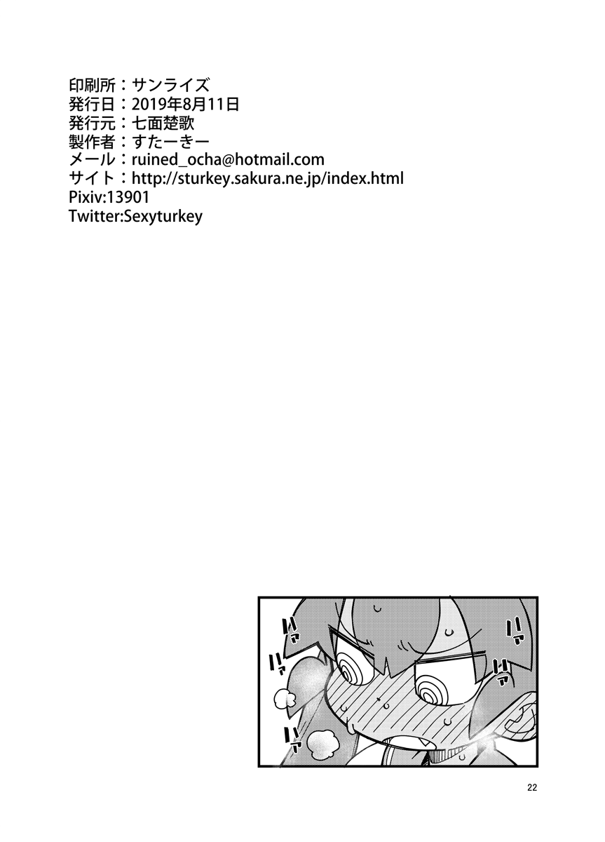 [七面楚歌 (すたーきー)] 上野さんにお尻弄られる本 (上野さんは不器用) [DL版]