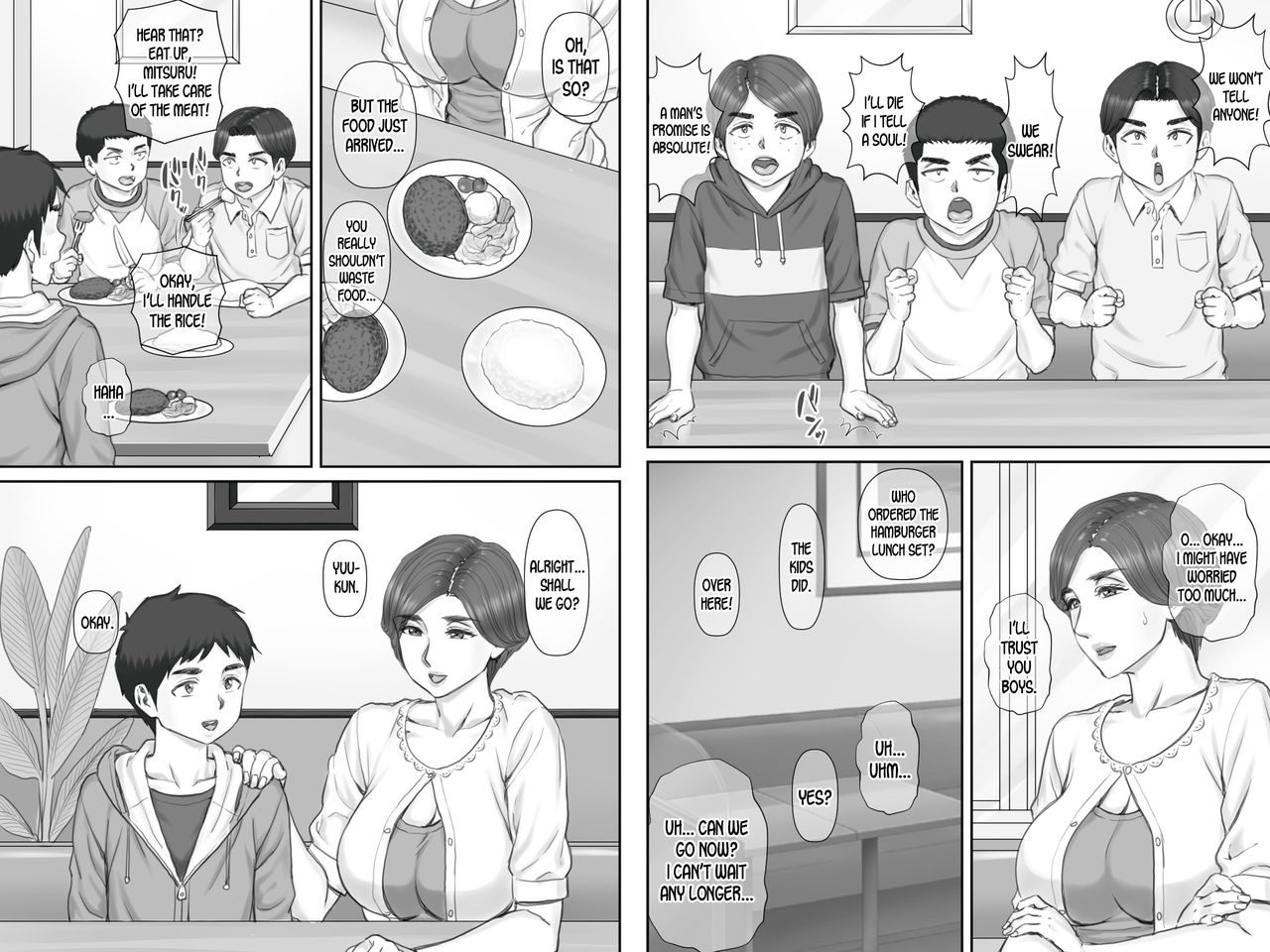 [ポンコツ魂] ボクの彼女は40歳の人妻3～乱交編～最終話 [英訳]