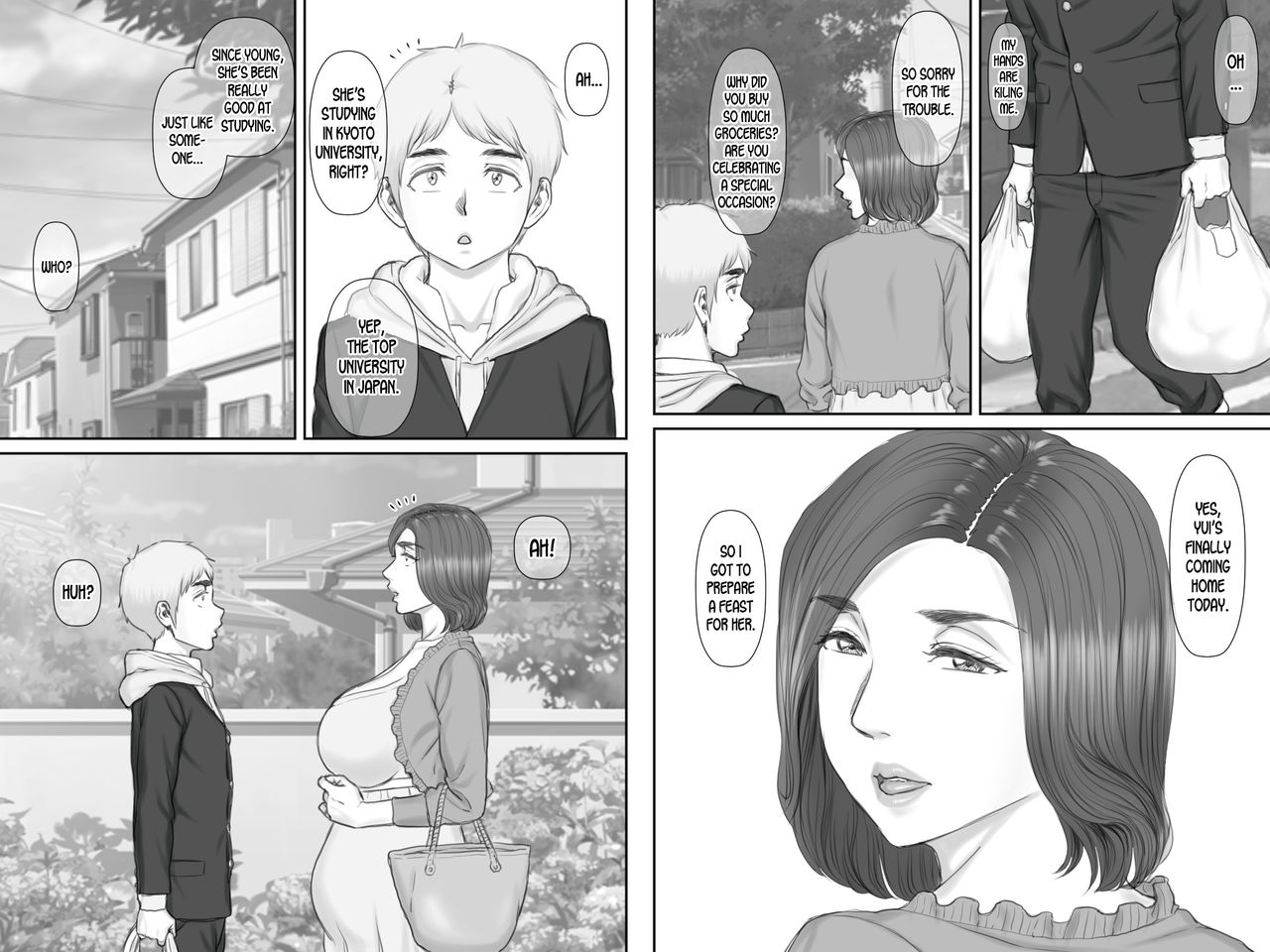 [ポンコツ魂] ボクの彼女は40歳の人妻3～乱交編～最終話 [英訳]