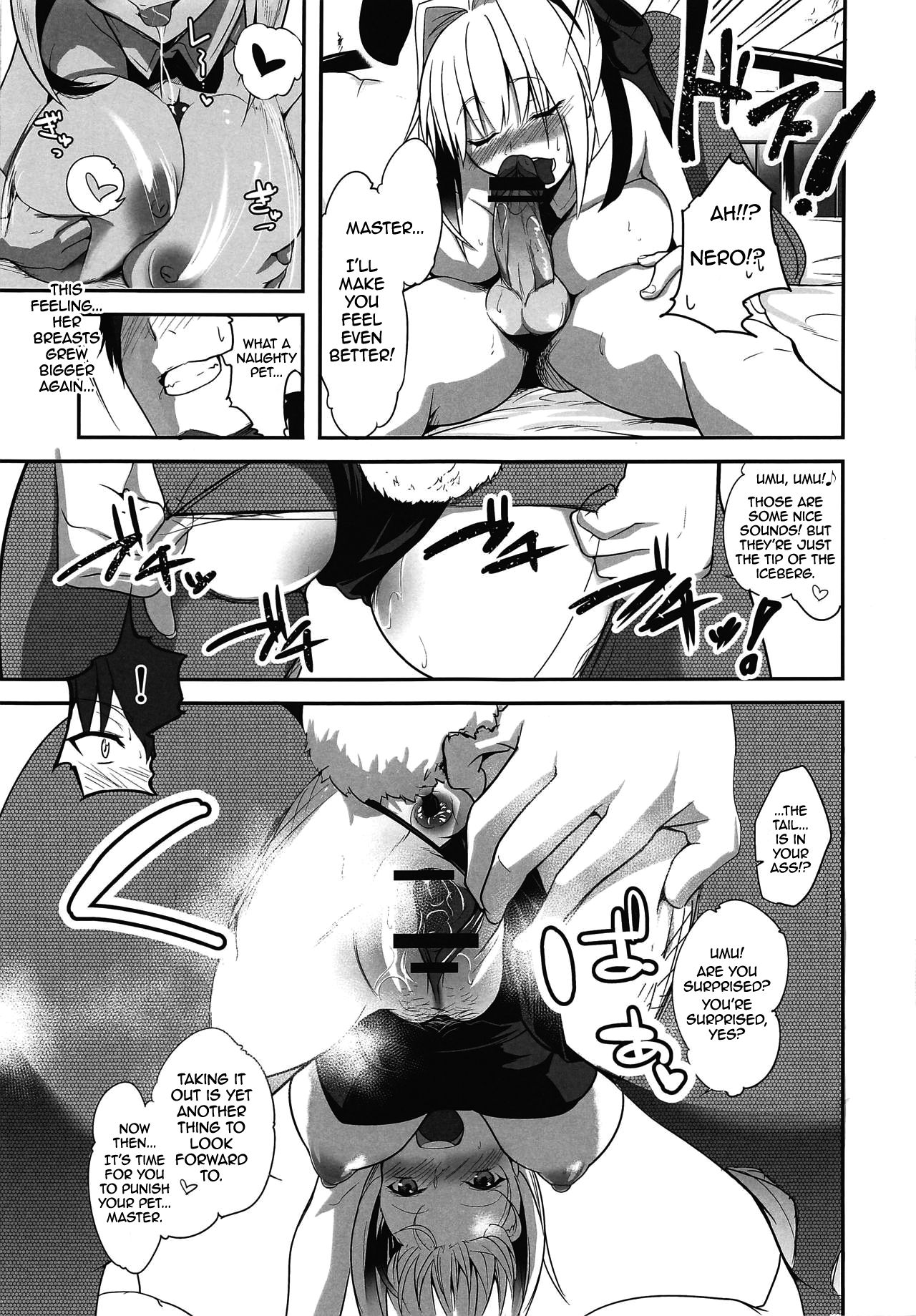 (COMIC1☆15) [桃色双六 (シスイ青)] ネロちゃまといっしょ〜コスプレえっち〜 (Fate/EXTRA) [英訳]