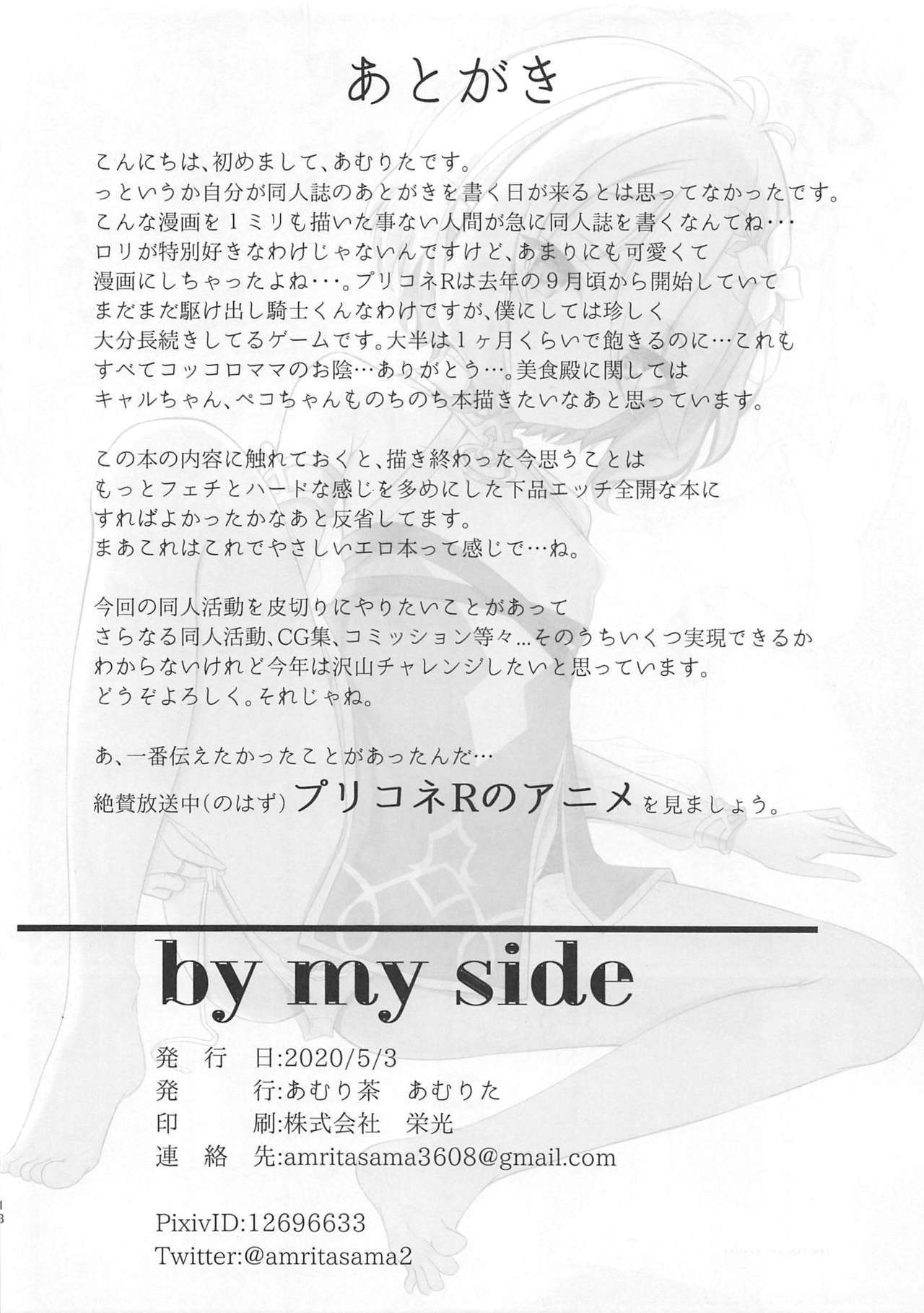 [あむり茶 (あむりた)] by my side (プリンセスコネクト!Re:Dive) [ランドソル翻訳][ページ欠落]