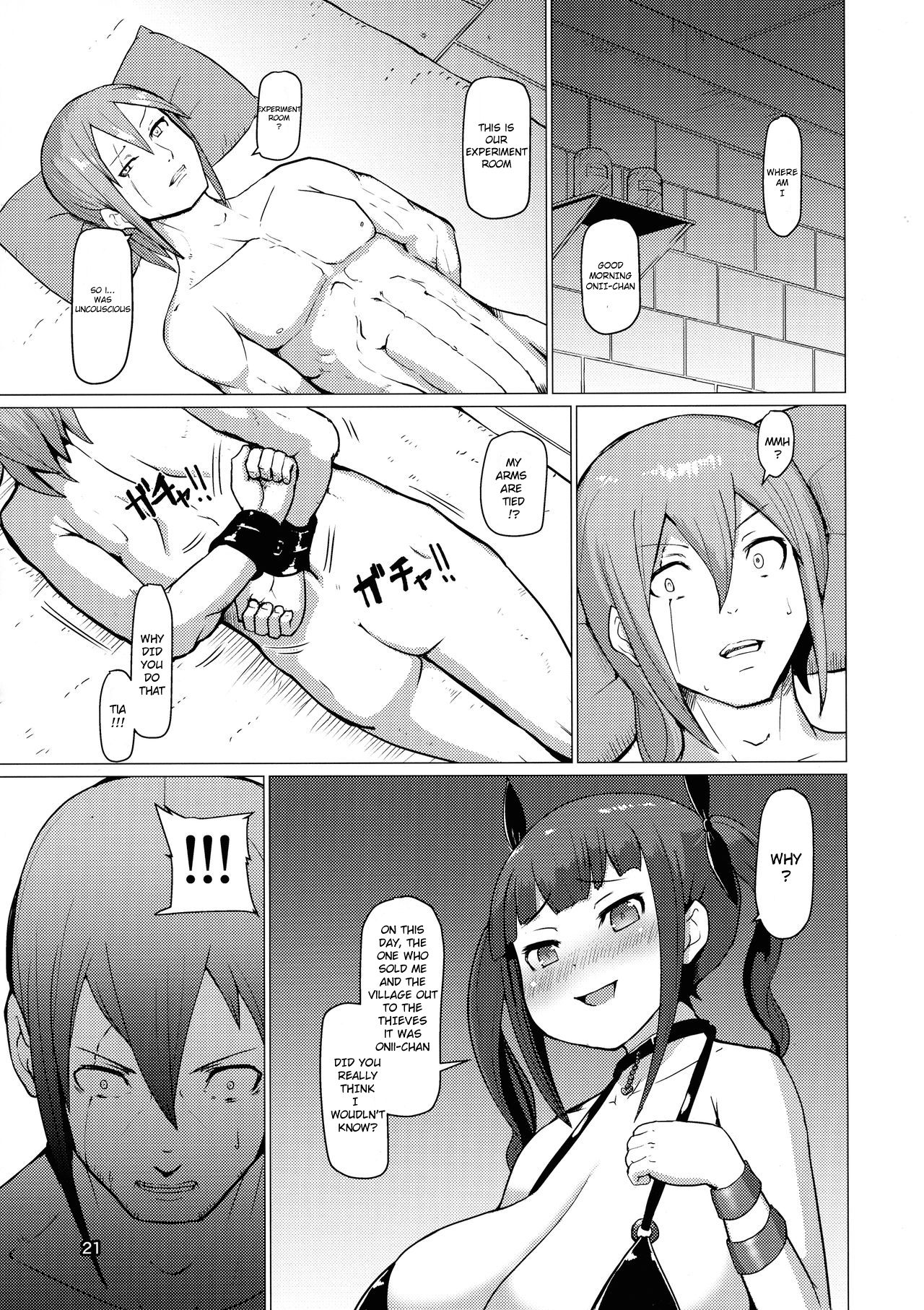 (ふたけっと13.5) [犬帝国 (むら)] 魔根2 [英訳]