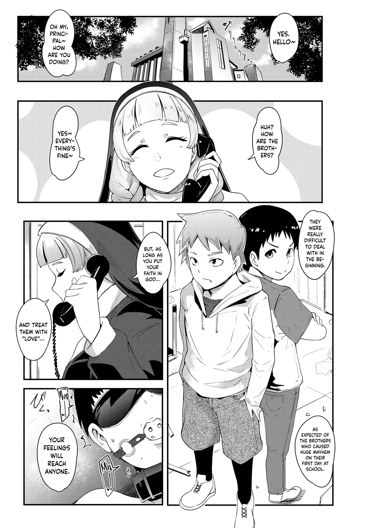 [おとちち] 断罪の教会 (Girls forM SAVAGE.01) [英訳]