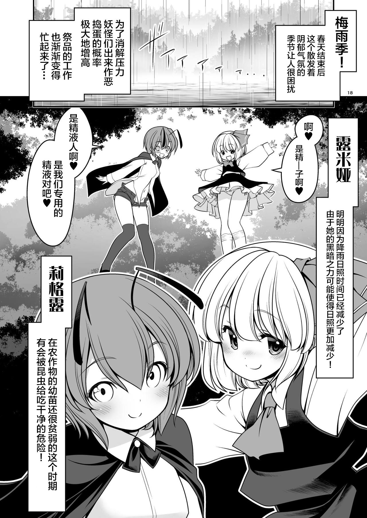 [世捨人な漫画描き (ともきとものり)] 濡れる霧の湖 (東方Project) [中国翻訳] [DL版]