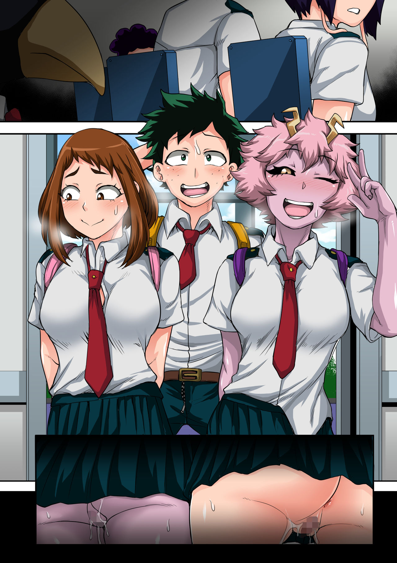 [ジュースボックス工場 (ジュナジュナジュース)] 僕のハーレムアカデミア:5話 「ハーレムの始まり」 (僕のヒーローアカデミア) [英語]