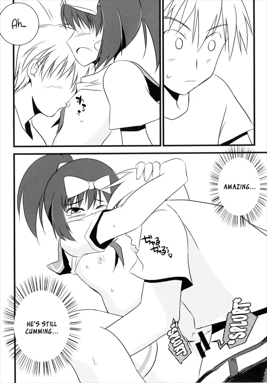 (C91) [二飜縛り (上塚詠、ポキリ)] はじめてのセーラー服 (咲-Saki-) [英訳]