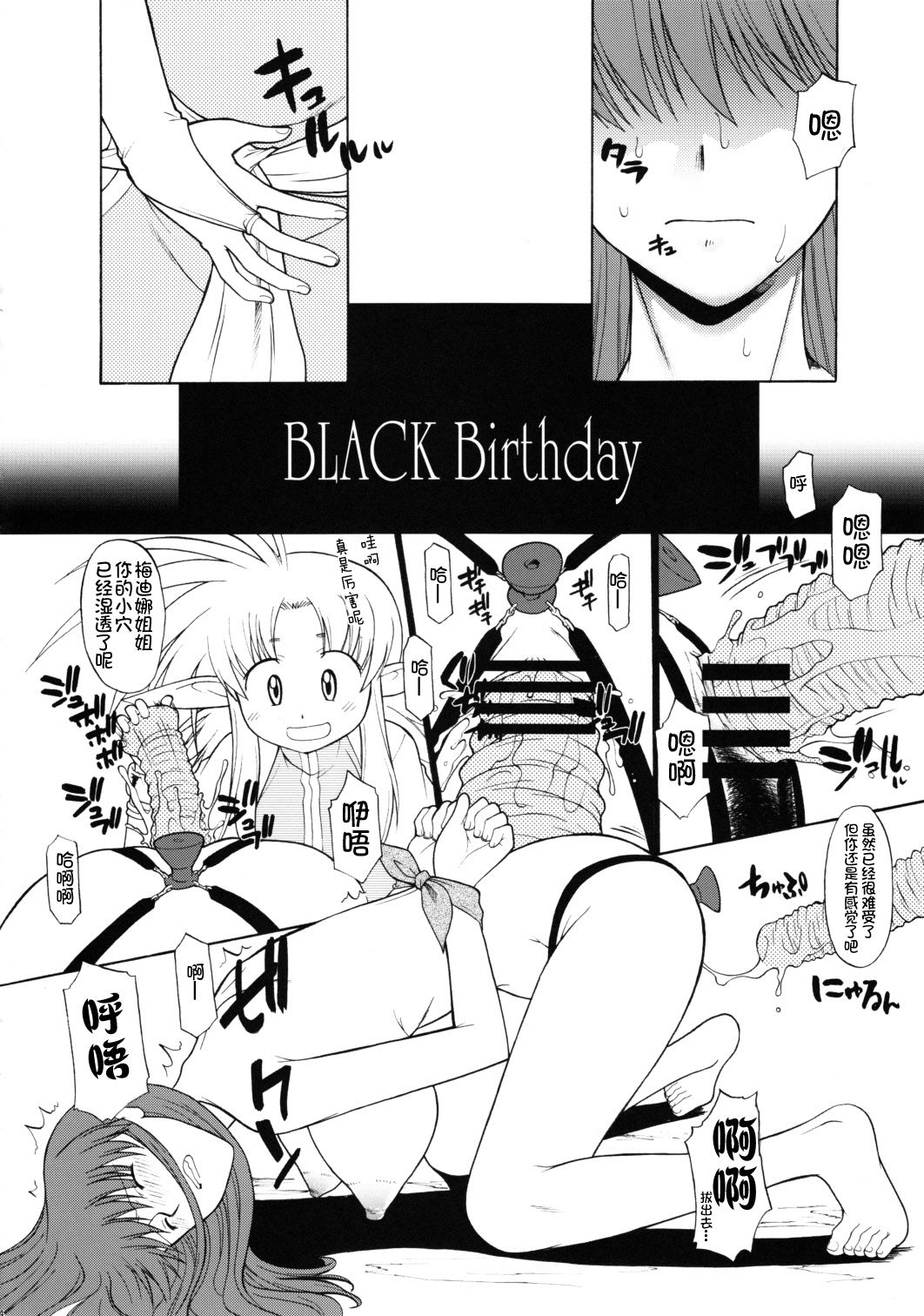 (C80) [集団暴力 (むらさき朱)] Record of ALDELAYD SideStory Black Birthday [中国翻訳]