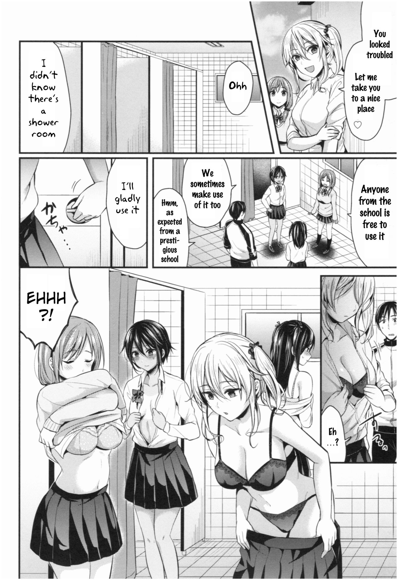 [ぺい] 女子陸上部ハーレムトレーニング 第1-6話 [英訳]
