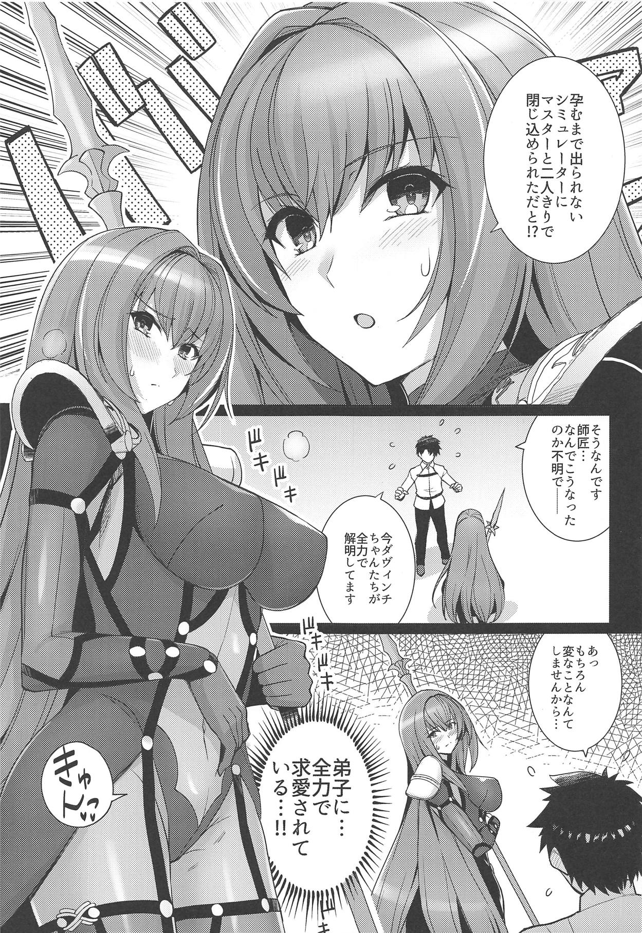 (COMIC1☆15) [ろいやるびっち (haruhisky)] 師匠を孕ませるまででられないシミュレーター (Fate/Grand Order)