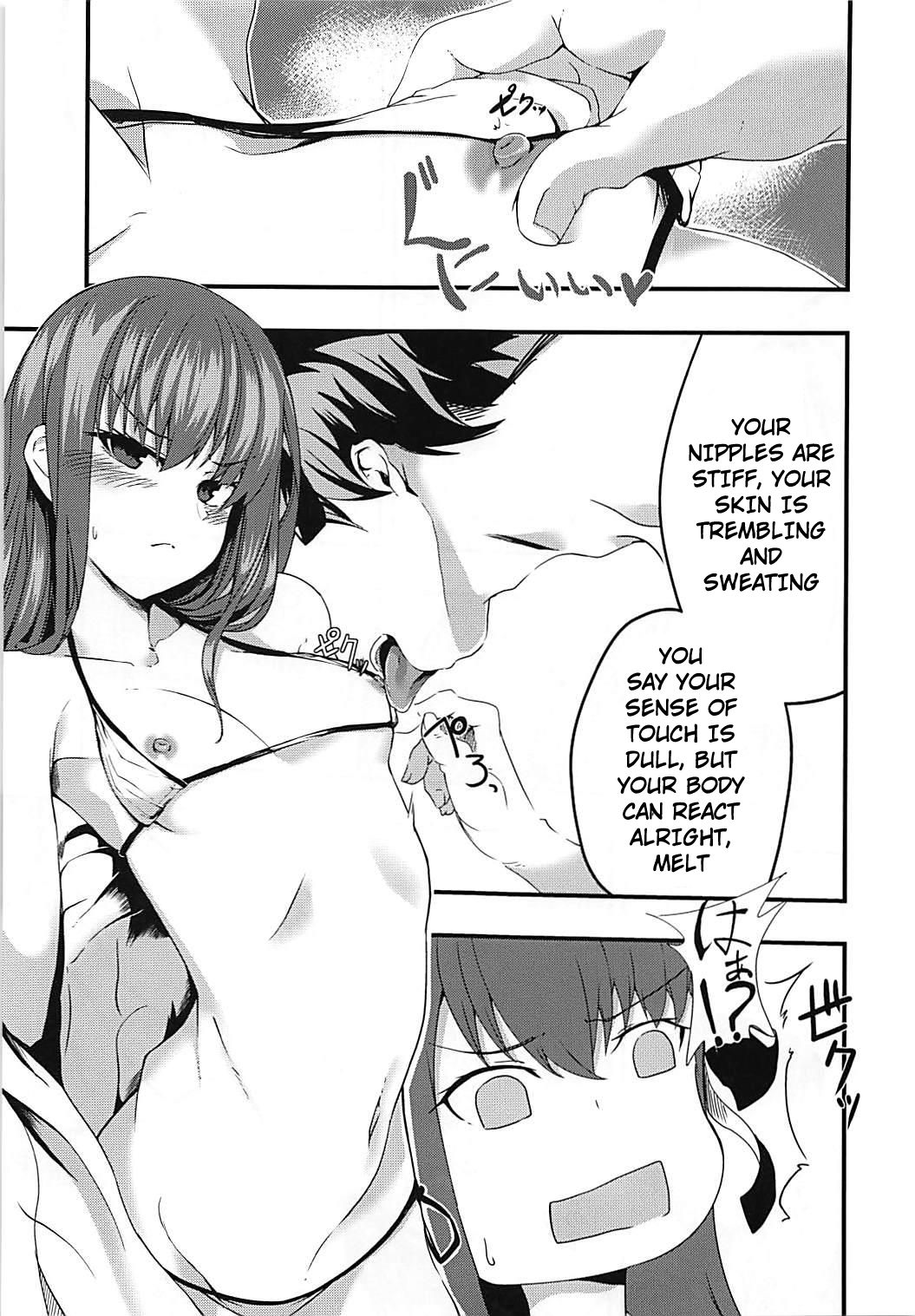 (C94) [となりの駄菓子屋さん (ku-ba)] メルトが水着に着替えたら。 (Fate/Grand Order) [英訳]