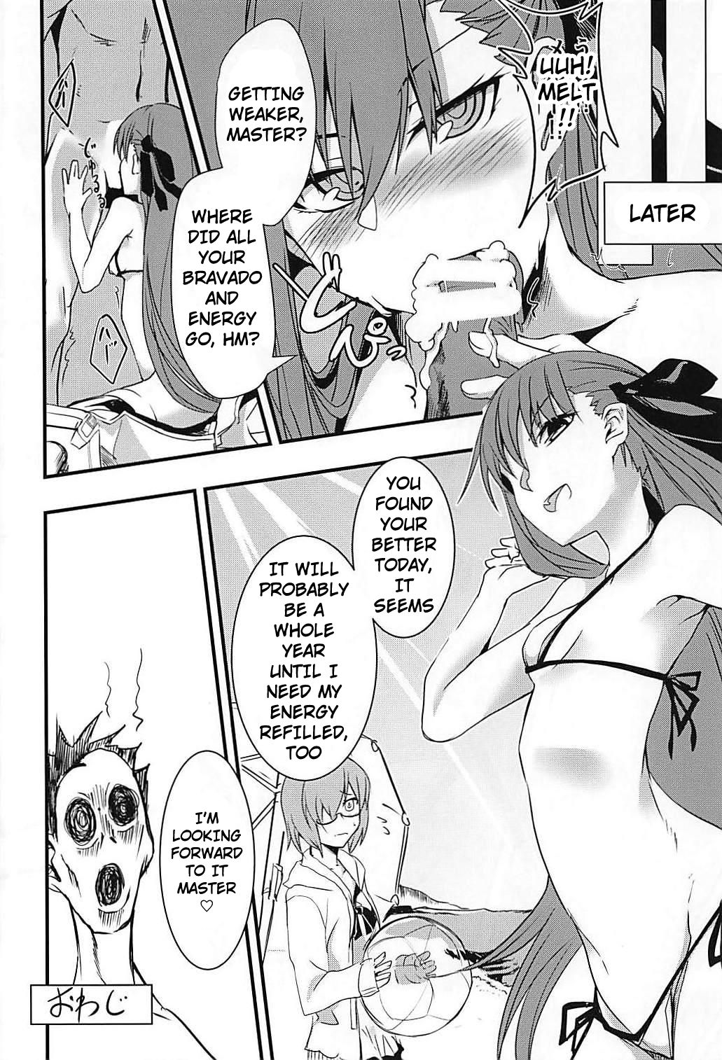 (C94) [となりの駄菓子屋さん (ku-ba)] メルトが水着に着替えたら。 (Fate/Grand Order) [英訳]