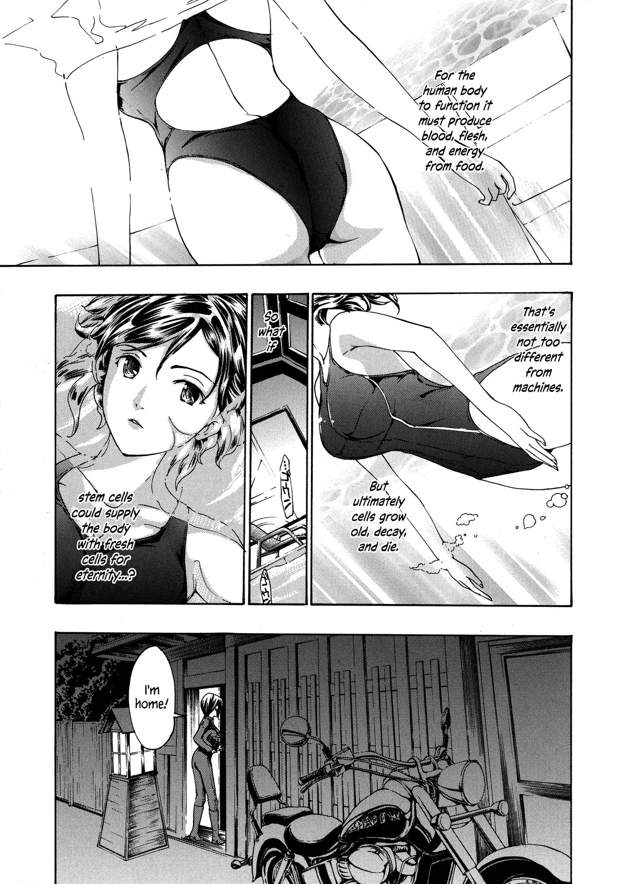 [あさぎ龍] 黒百合 少女ヴァンパイア 第1 - 3話 [英訳]