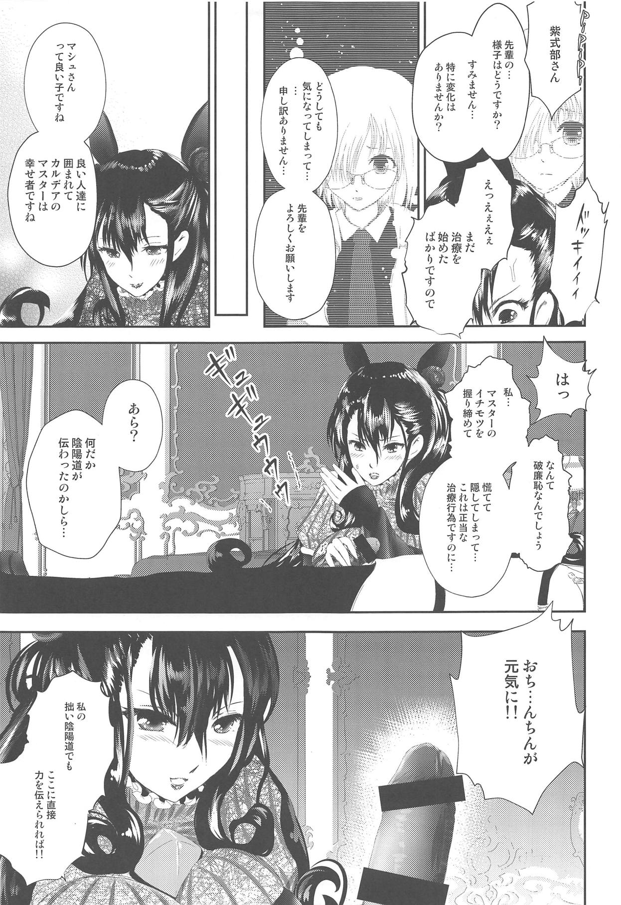 (COMIC1☆15) [LoりきょNEW! (えぬーやまやま)] 宝具Lv.2の紫式部をぐちゃぐちゃに犯す本 (Fate/Grand Order)