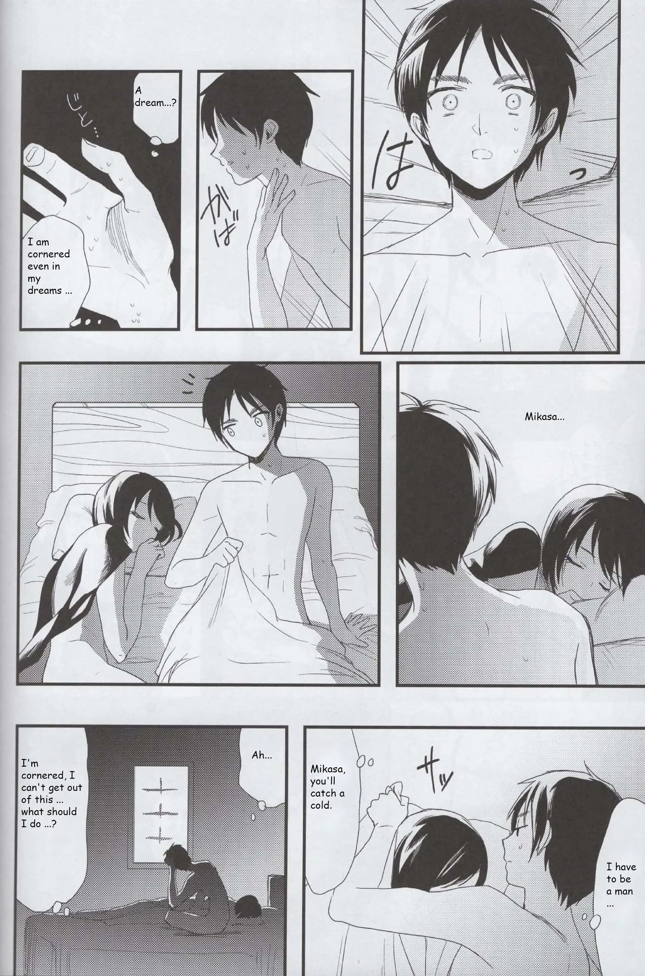 (SUPER23) [ポリたべ。 (知萩ごまめ)] 愛のロマンス 後編 (進撃の巨人) [英訳]