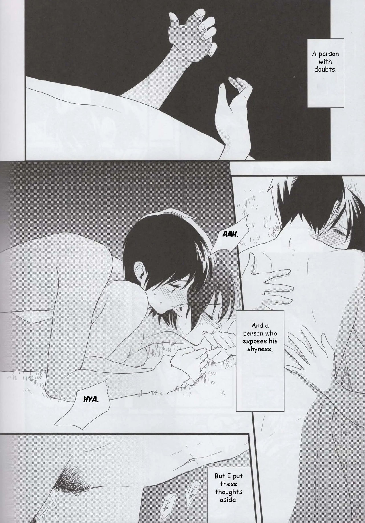 (SUPER23) [ポリたべ。 (知萩ごまめ)] 愛のロマンス 後編 (進撃の巨人) [英訳]