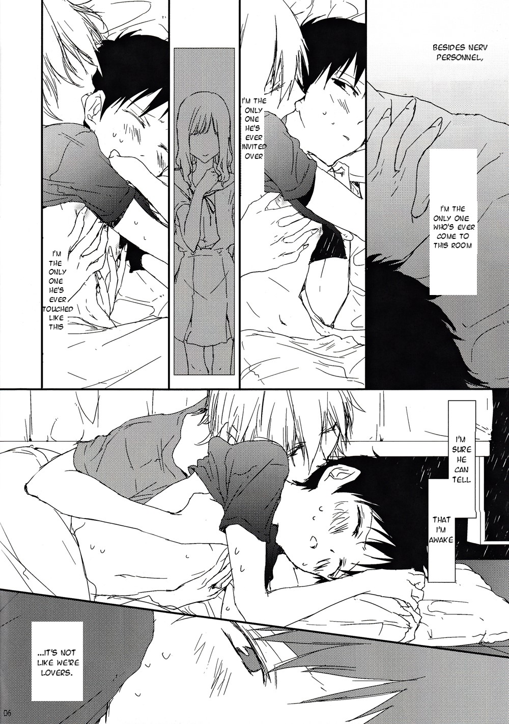 (君との連弾) [灰みたい (スパナ)] 弱虫くんとひみつ王子 (新世紀エヴァンゲリオン) [英訳]