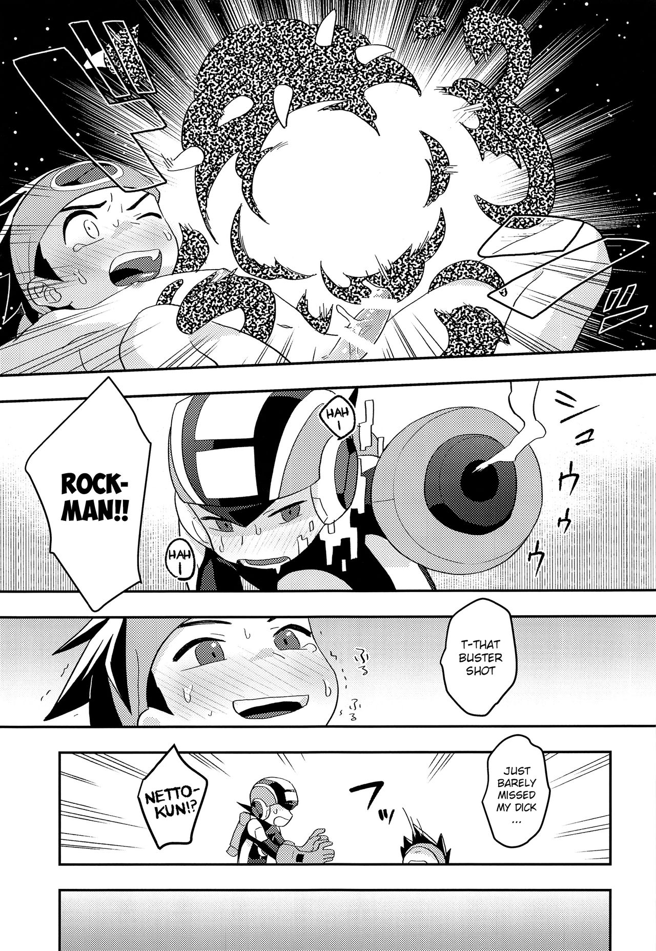(ショタスクラッチSP6) [飽和溶液β (のうど)] キミに会えたらシたいこと (ロックマンエグゼ) [英訳]