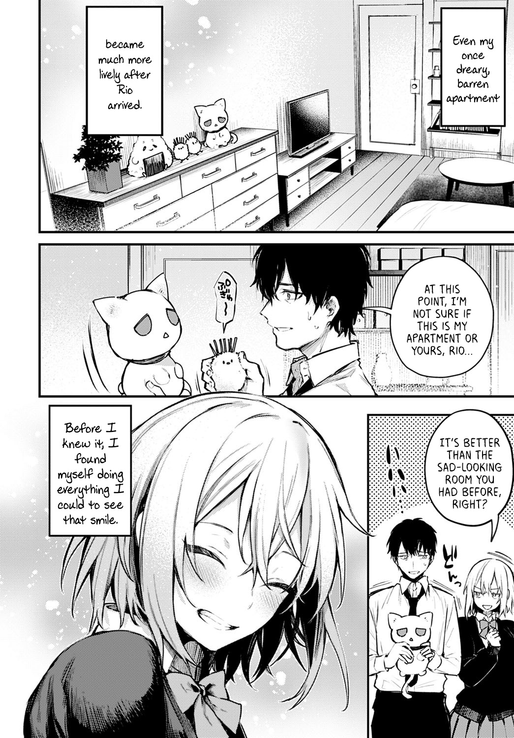 [だにまる] 捨て猫彼女 (COMIC アンスリウム 2021年2月号) [英訳] [DL版]