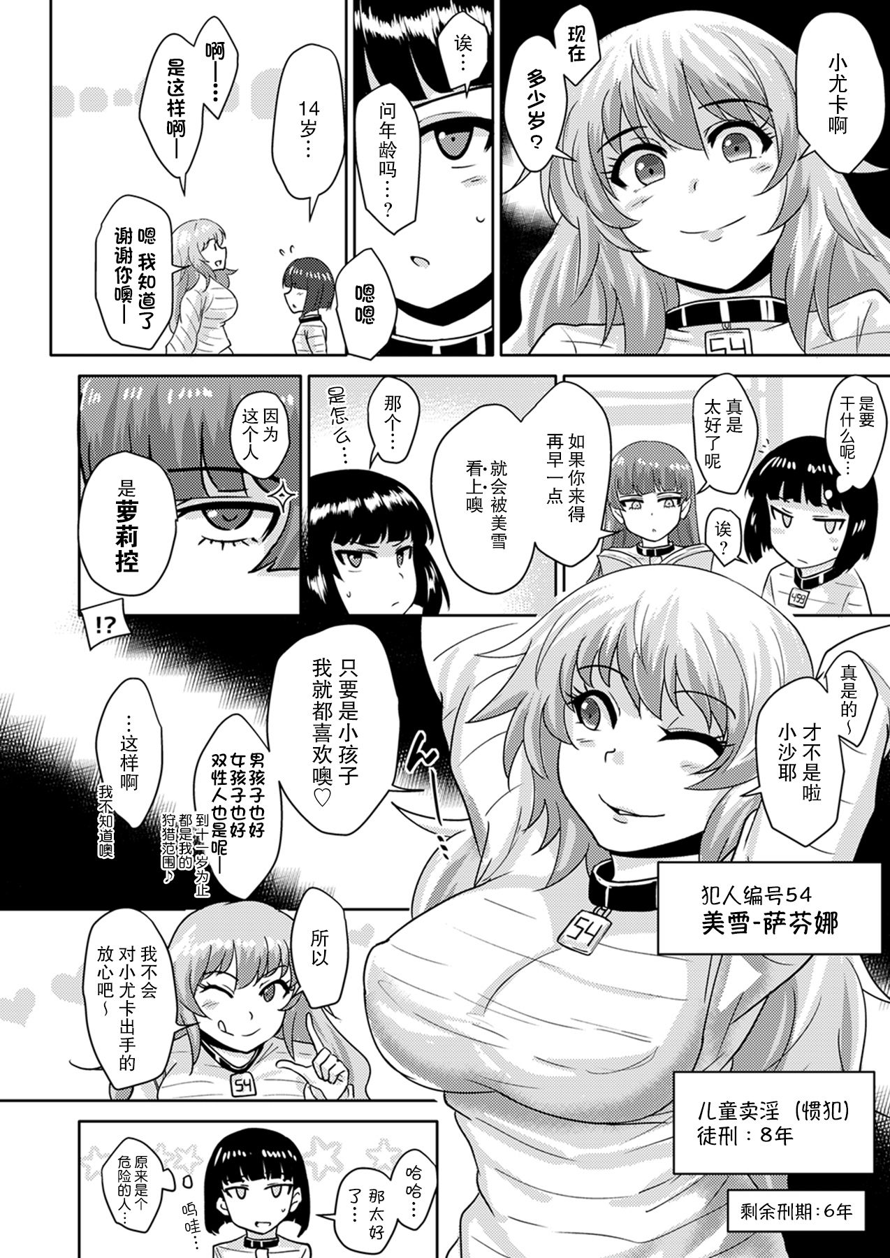 [ろっくすてでぃ (スズラメ)] ふたなりプリズン2 第六監獄報告・弐 [中国翻訳] [DL版]
