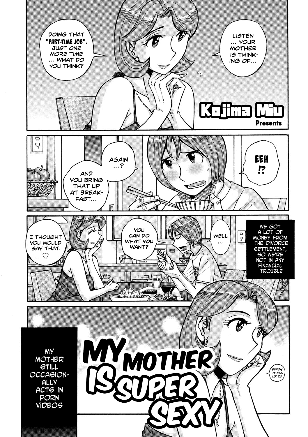 [児島未生] 俺の母さんがエロすぎる + 俺の母さんがまだまだエロすぎる [英訳]