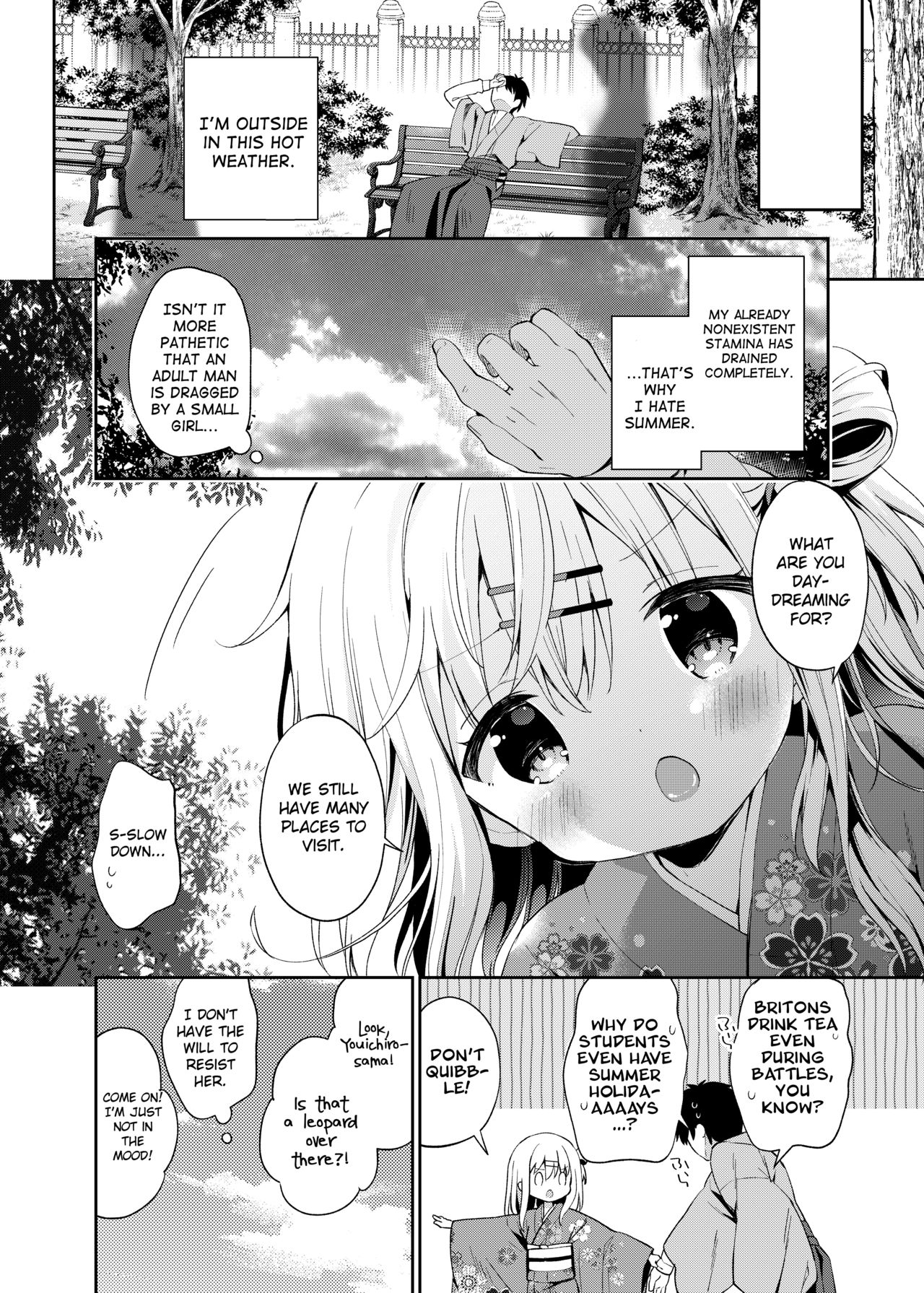 [ココアホリック (ユイザキカズヤ)] おんなのこのまゆ4 -ちとせまちうた- [英訳] [DL版]