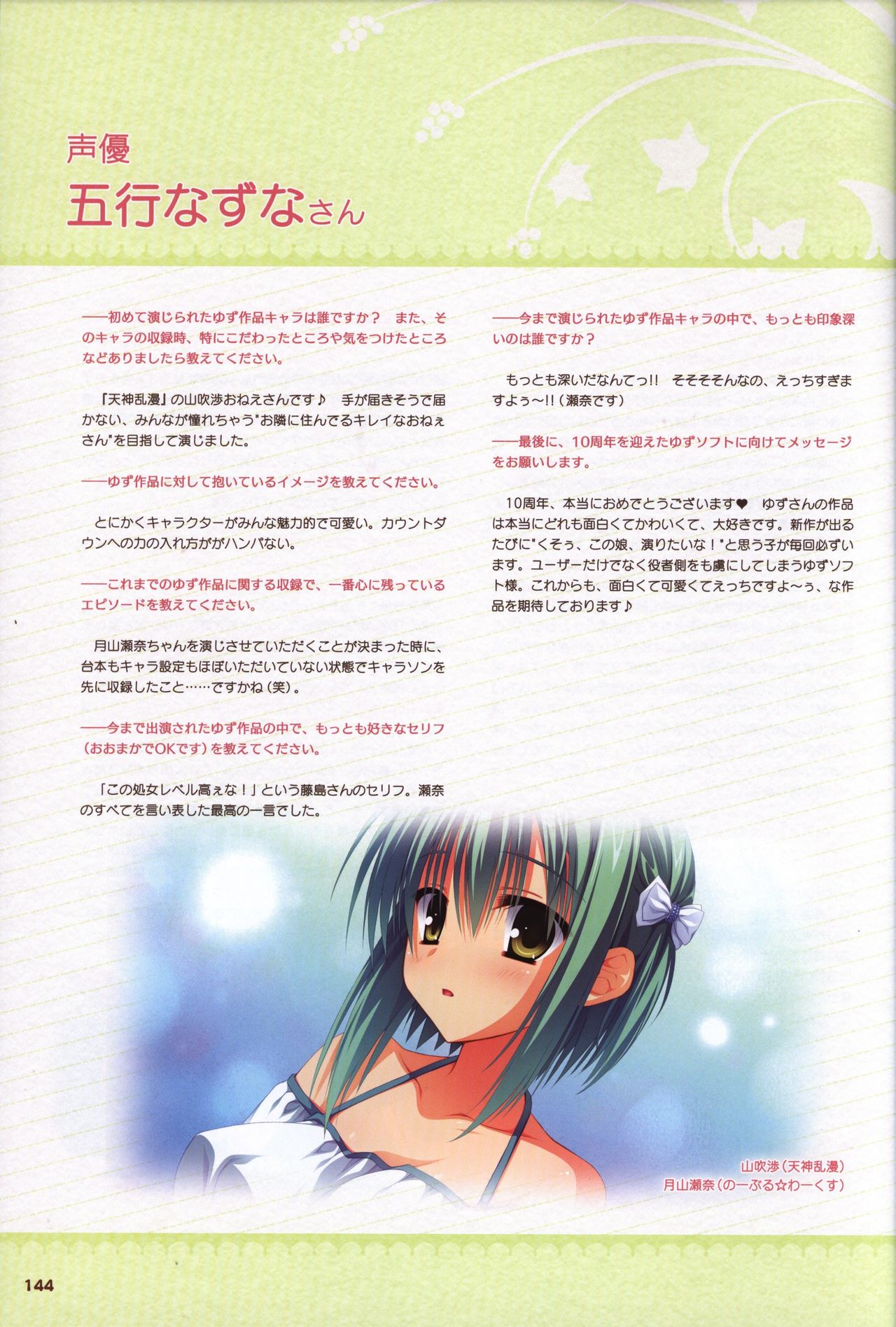 YUZUSOFT 10th Anniversary Book ゆずあに