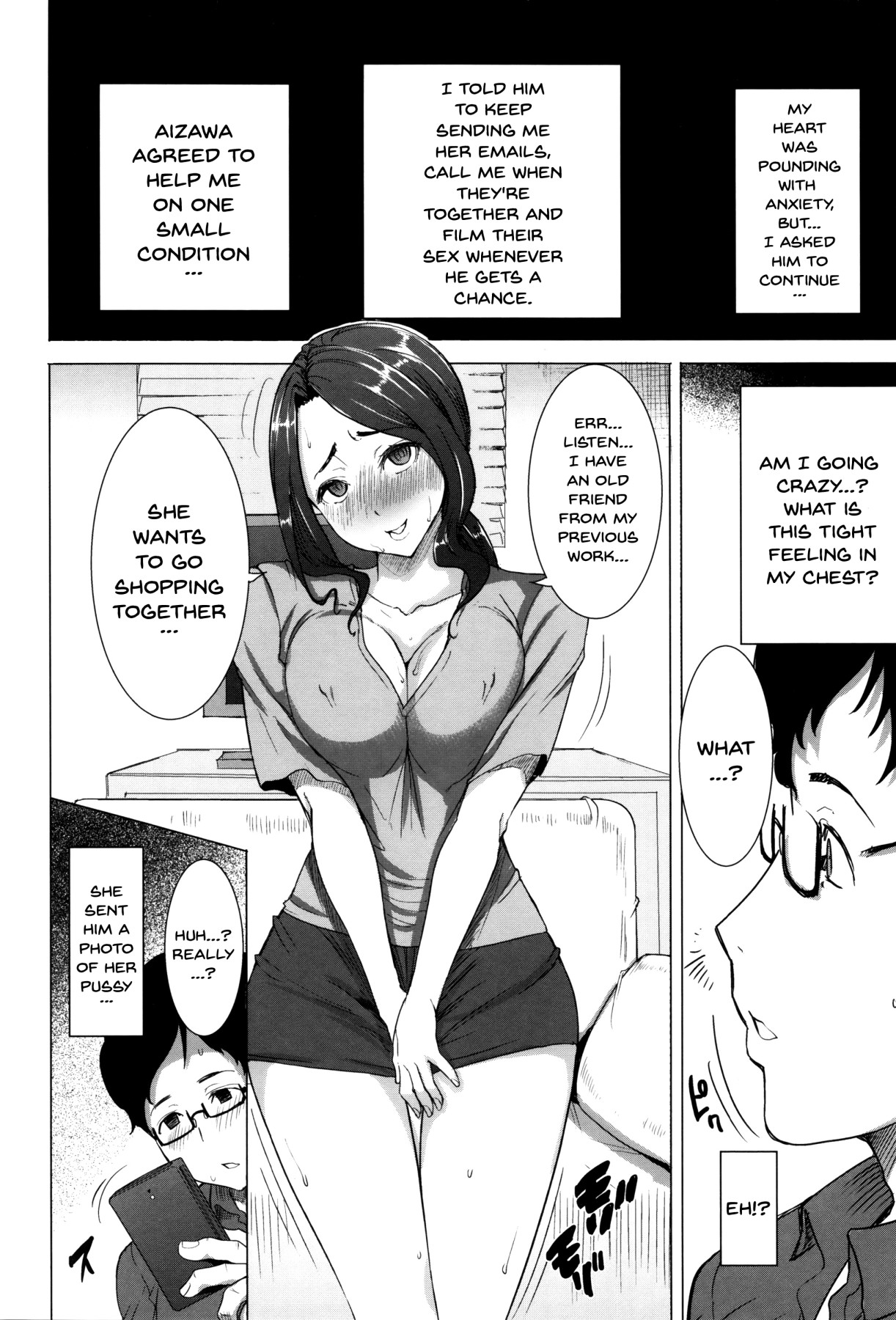 [田中あじ] 「彼に…抱かれました。あと、ね…」～乙女が中古×××ですと告白する日～ 第1-10話 [英訳]