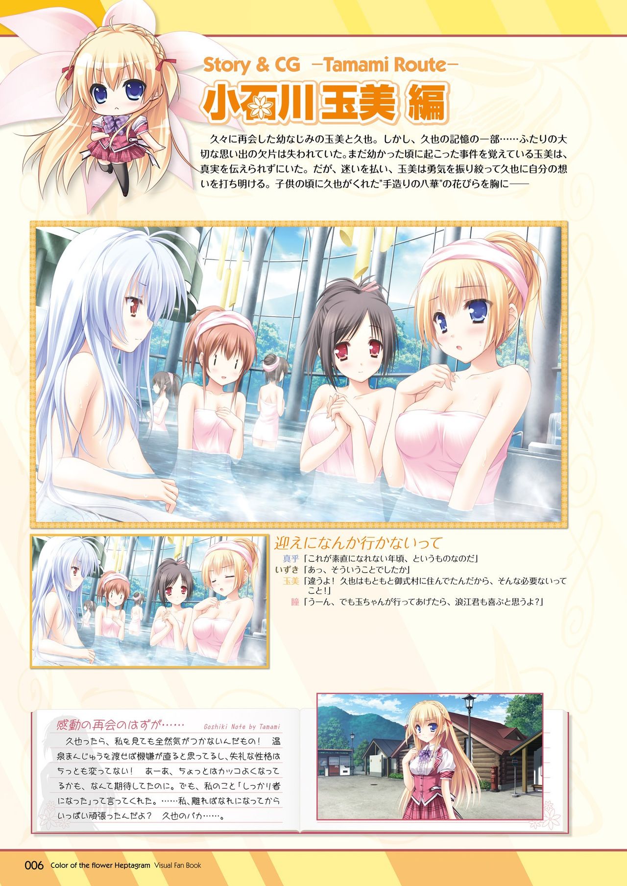 花色ヘプタグラム ビジュアルファンブック