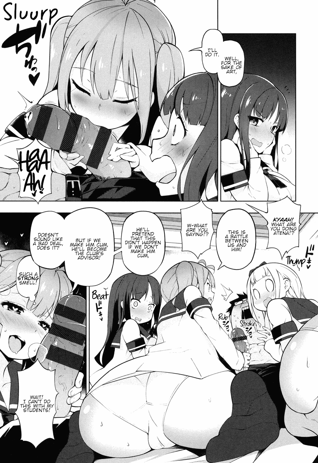 [けんじ] 裸体芸術部!! [英訳] [DL版]