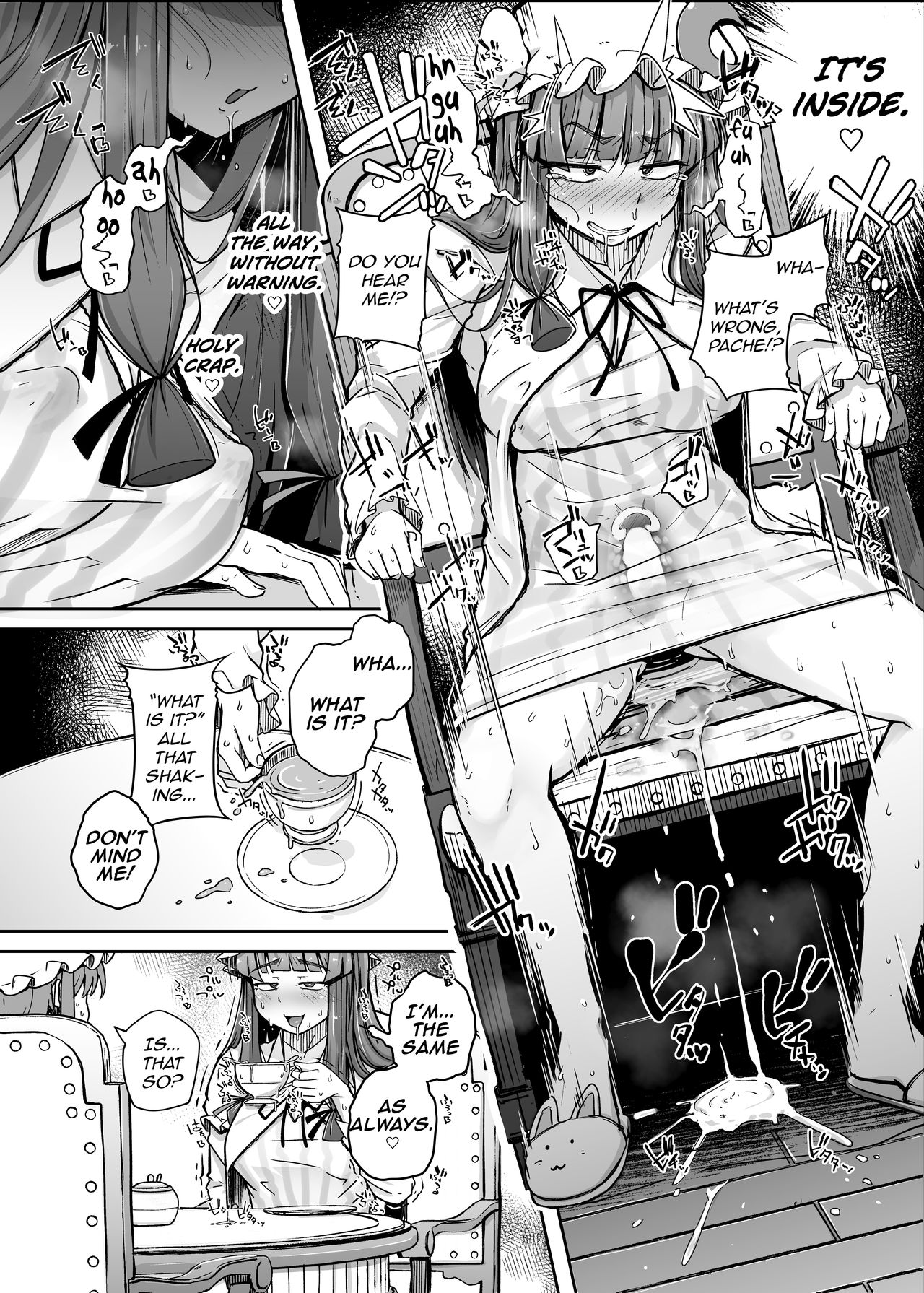 [自家発電処 (flanvia)] 穴とむっつりどすけべだいとしょかん 3 (東方Project) [英訳] [DL版]