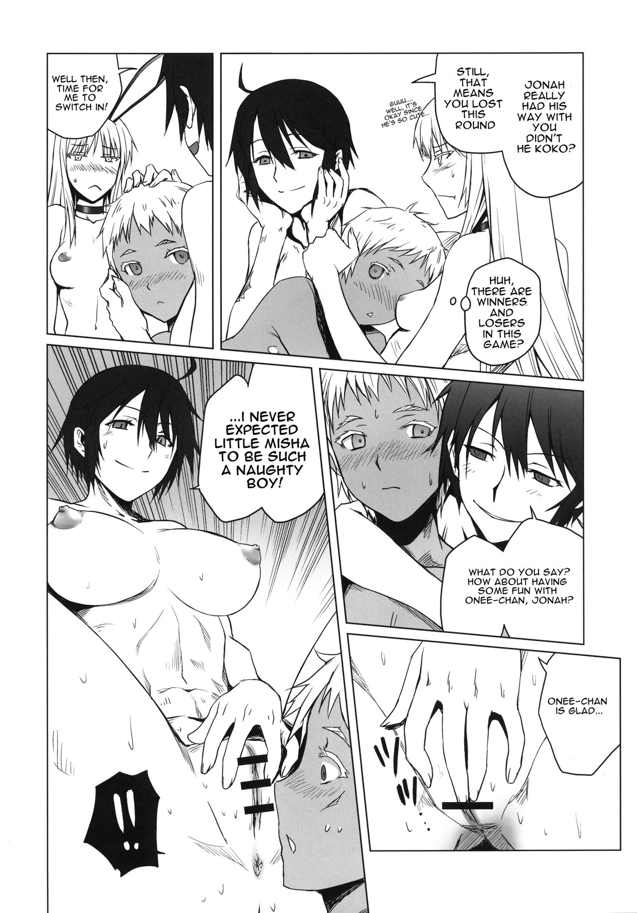 [色天使 (白猫参謀)] black&white (ヨルムンガンド) [英訳] [DL版]