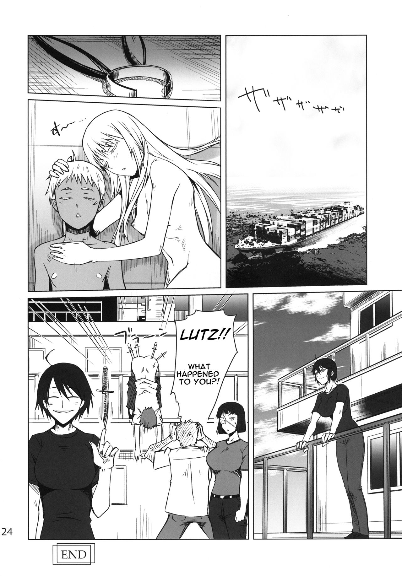 [色天使 (白猫参謀)] black&white (ヨルムンガンド) [英訳] [DL版]