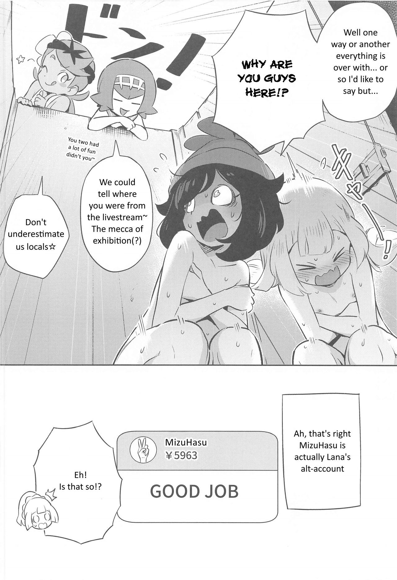 [超斬開 (TER)] 女の子たちのひみつの冒険 2 (ポケットモンスター サン・ムーン) [英訳]