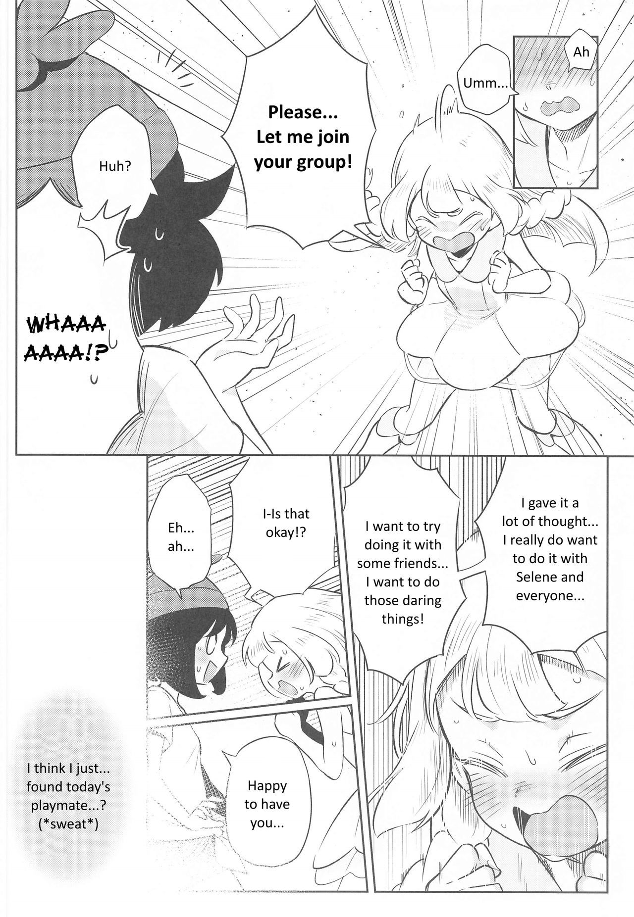 [超斬開 (TER)] 女の子たちのひみつの冒険 2 (ポケットモンスター サン・ムーン) [英訳]