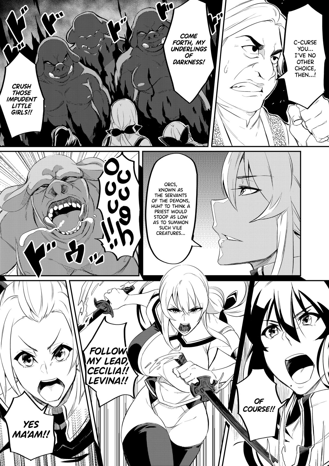 [波止場 茜] 討魔戦姫セシリア 第1~4話 [英訳]