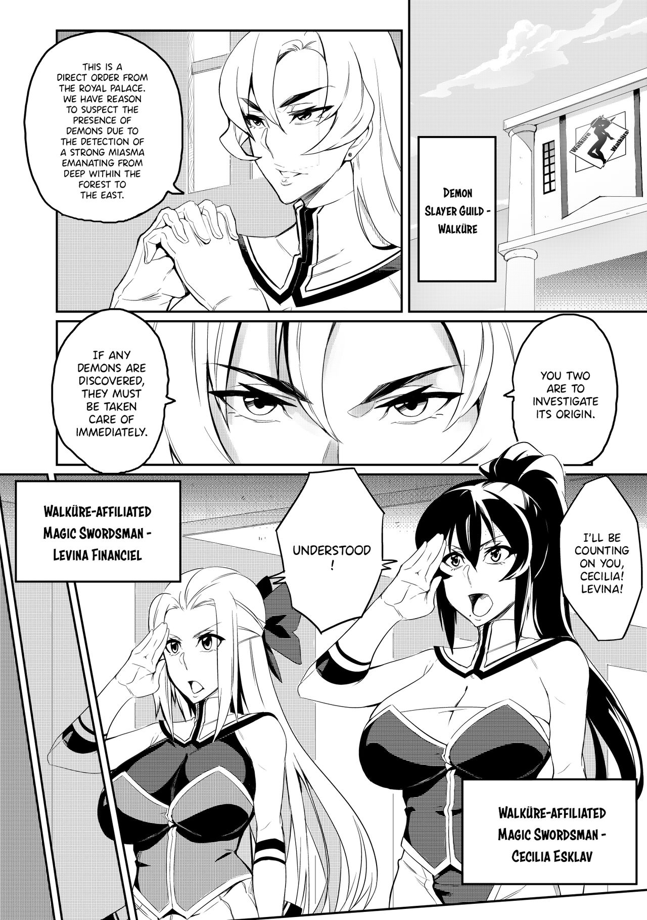 [波止場 茜] 討魔戦姫セシリア 第1~4話 [英訳]