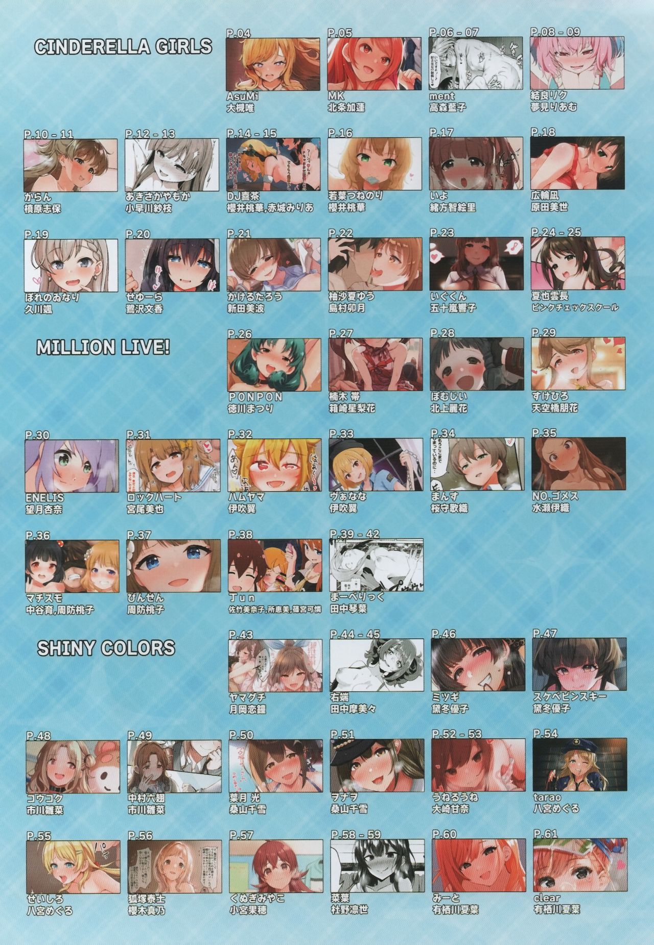 (AC3) [ミルクファーム田中 (よろず)] one-sidedly (アイドルマスター ミリオンライブ!, アイドルマスター シンデレラガールズ, アイドルマスター シャイニーカラーズ)