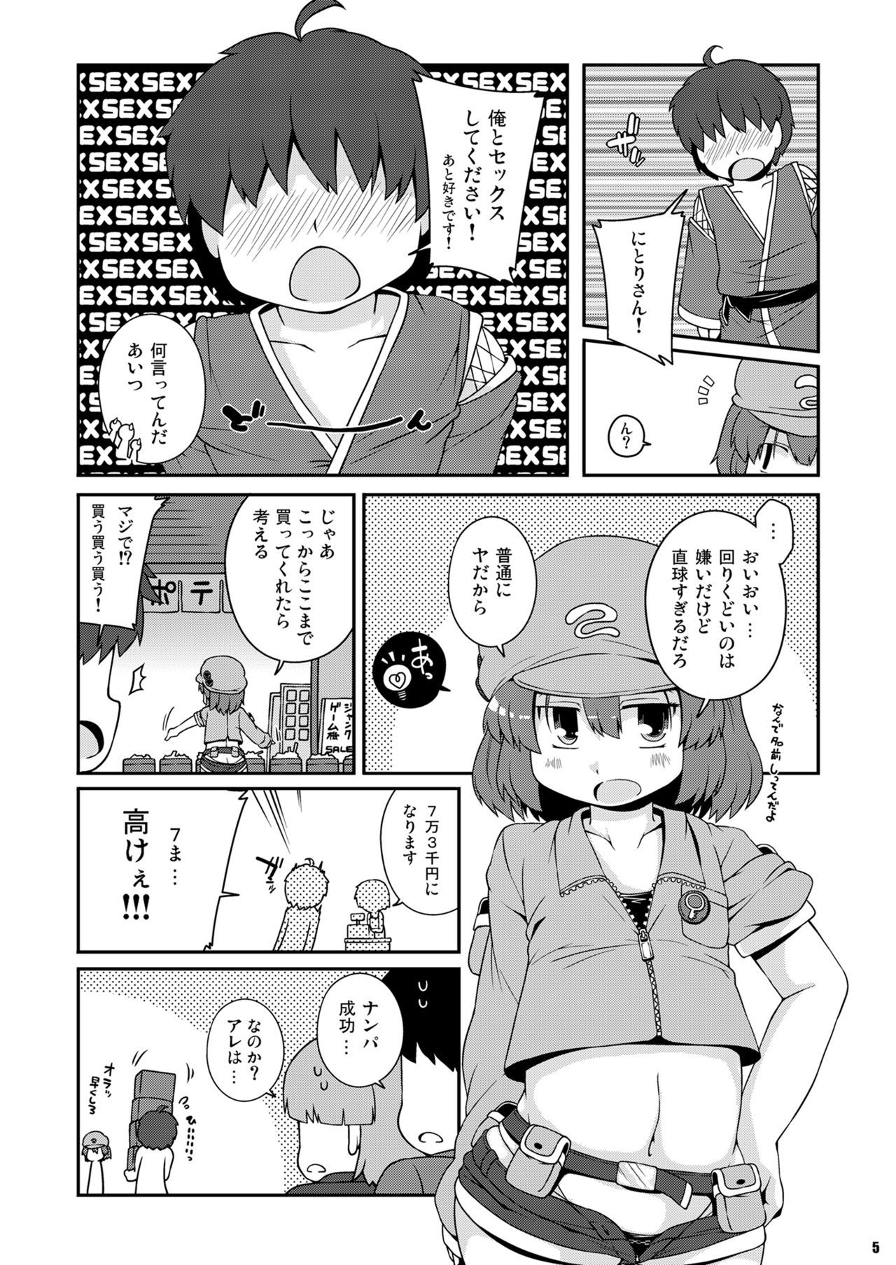 河城にとりさんあくせい