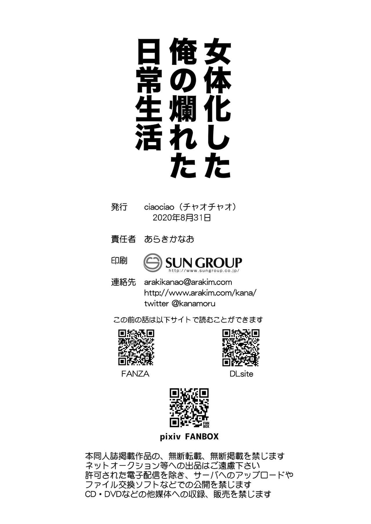にょいたいか下鉱のただれた日常日常 にょいたいか下鉱のただれた日常日常