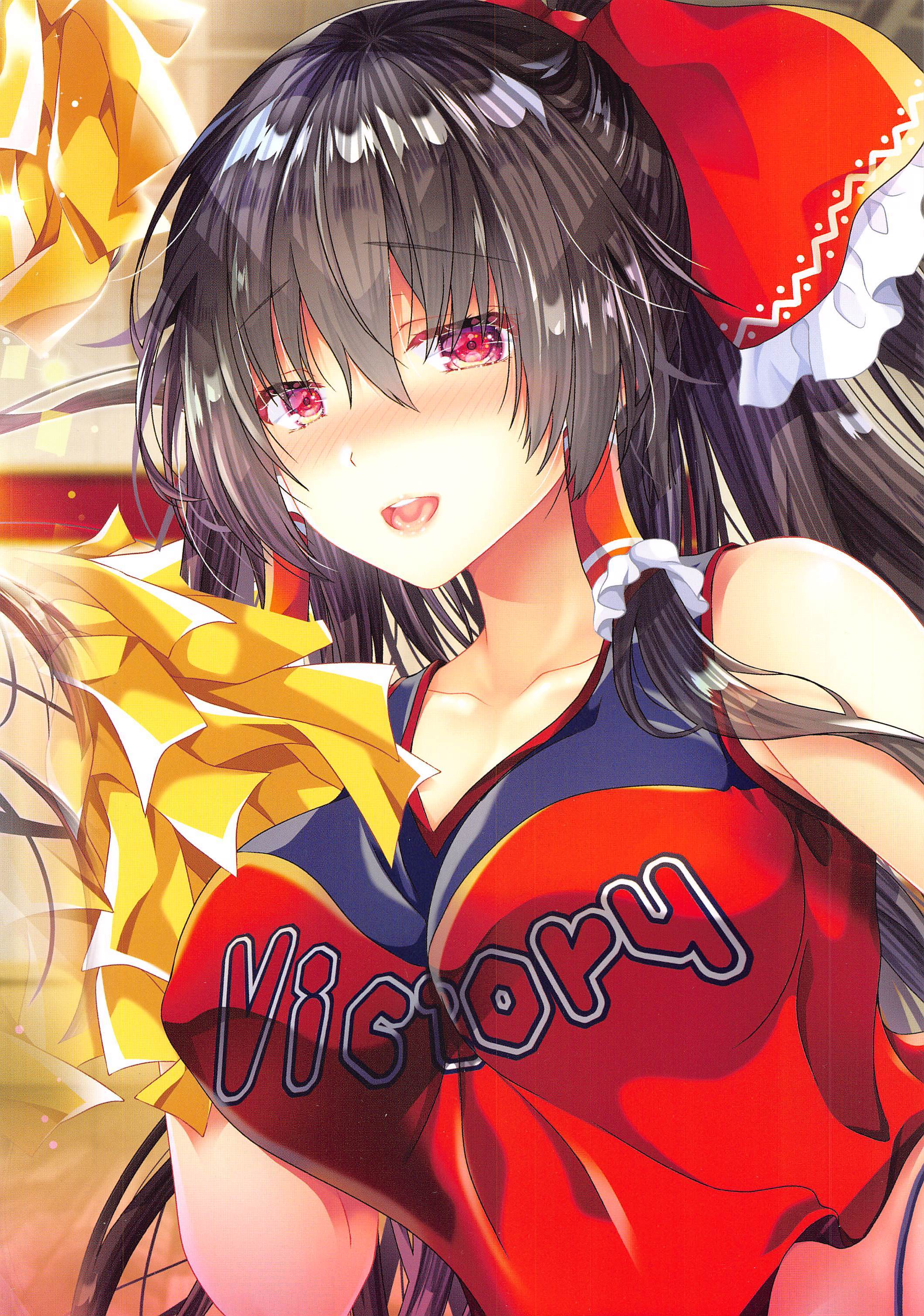 僕と霊夢さんは友だちいじょう恋愛とみまん_CheerGirl ni Hatsu Sounyuu