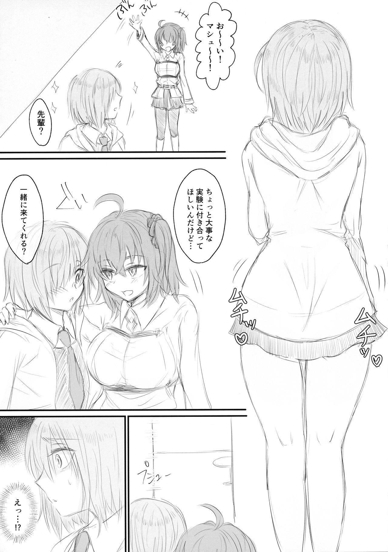 ツイッターまとめ本〜ふたなり聖文大梅〜