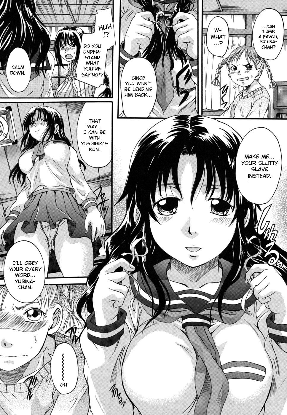 ミツアミ奴隷-三つ編みの奴隷彼女の髪（三つ編み奴隷）Ch。 5-6、8