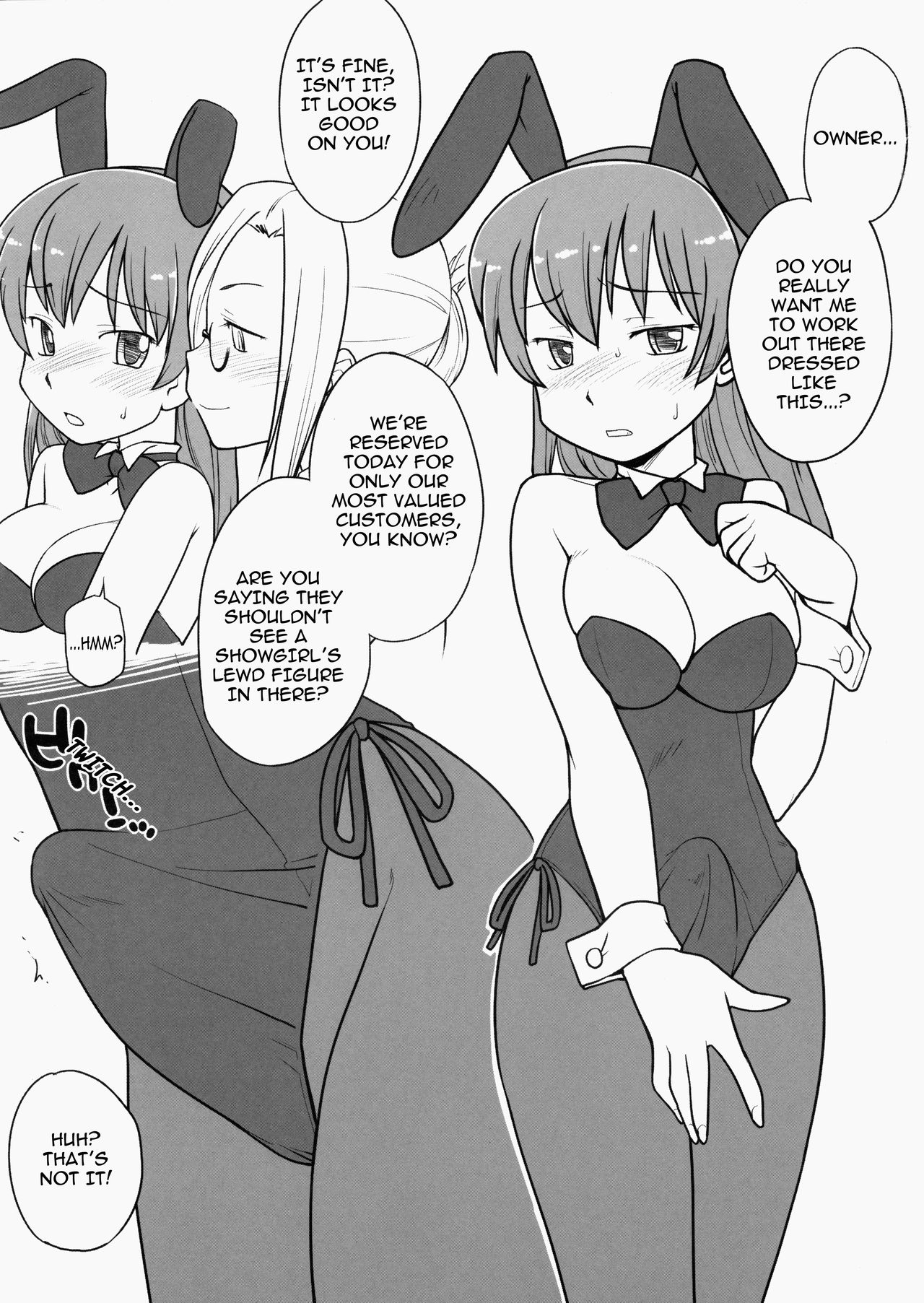 (C75) [終日庵 (ひねもすのたり)] ふたバニ [英訳]