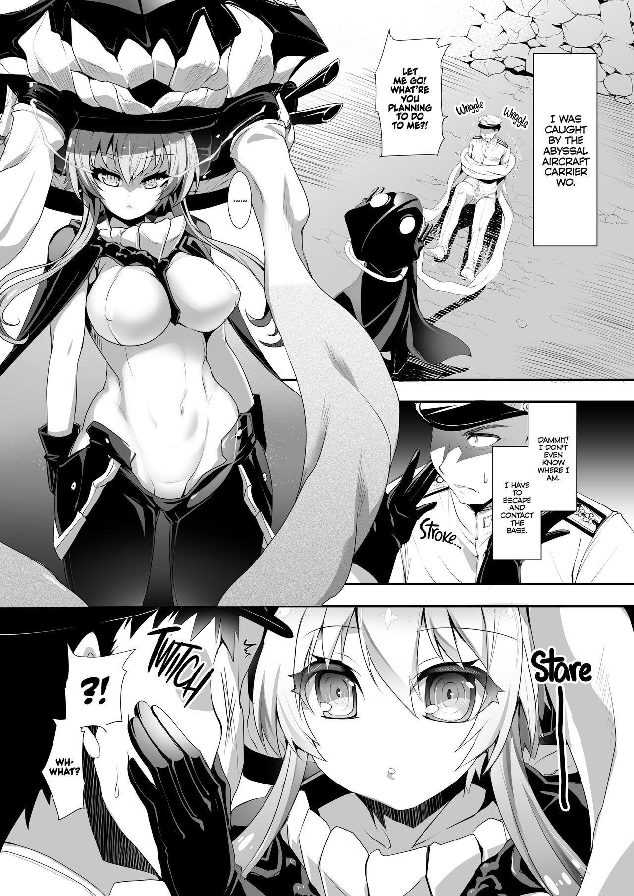 [月夜のこねこ (こうきくう)] 深海裸艦 (艦隊これくしょん -艦これ-) [英訳] [無修正] [DL版]