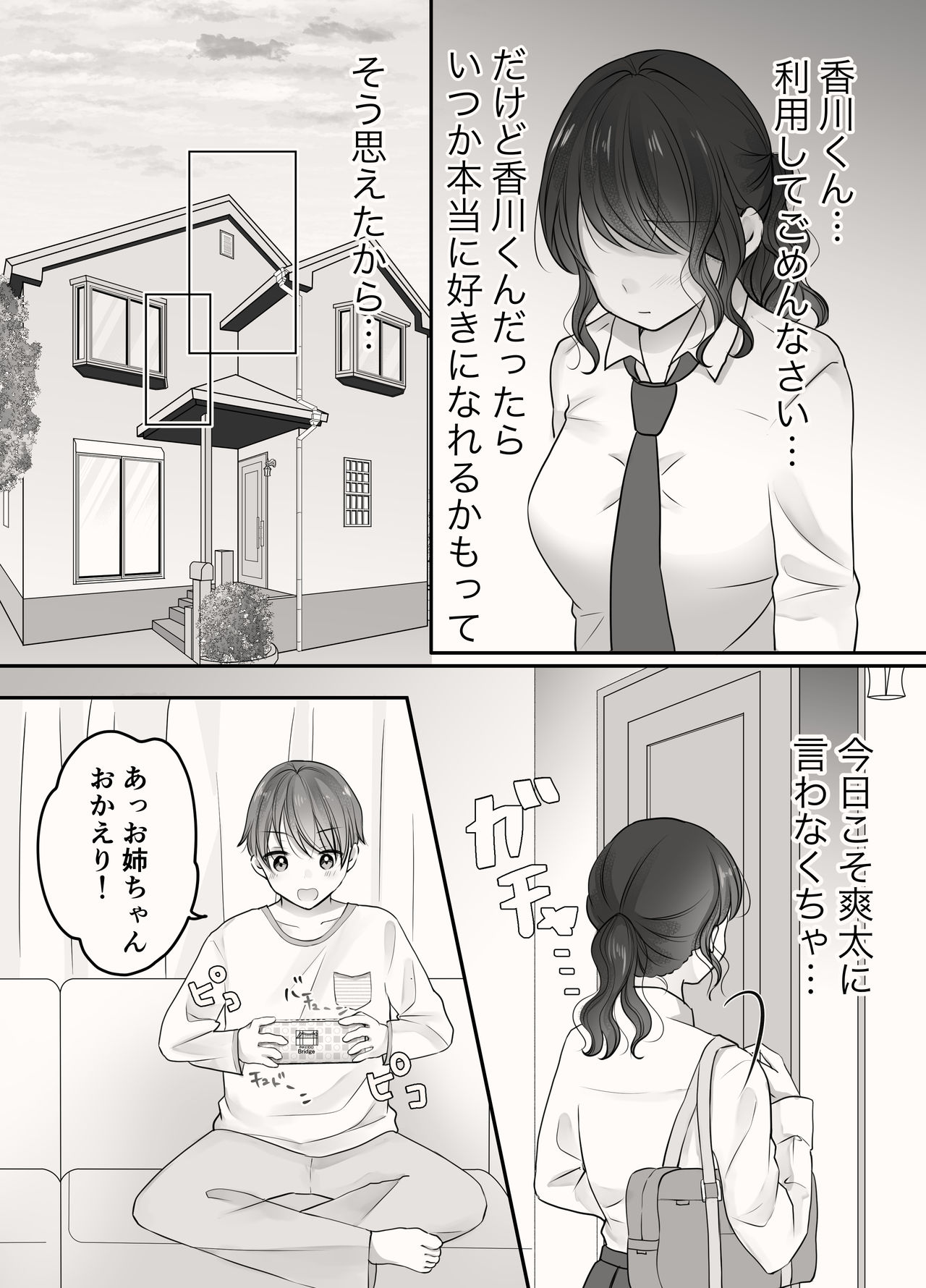 [凸があれば凹がある。] 姉と弟のえっちなルーティーン