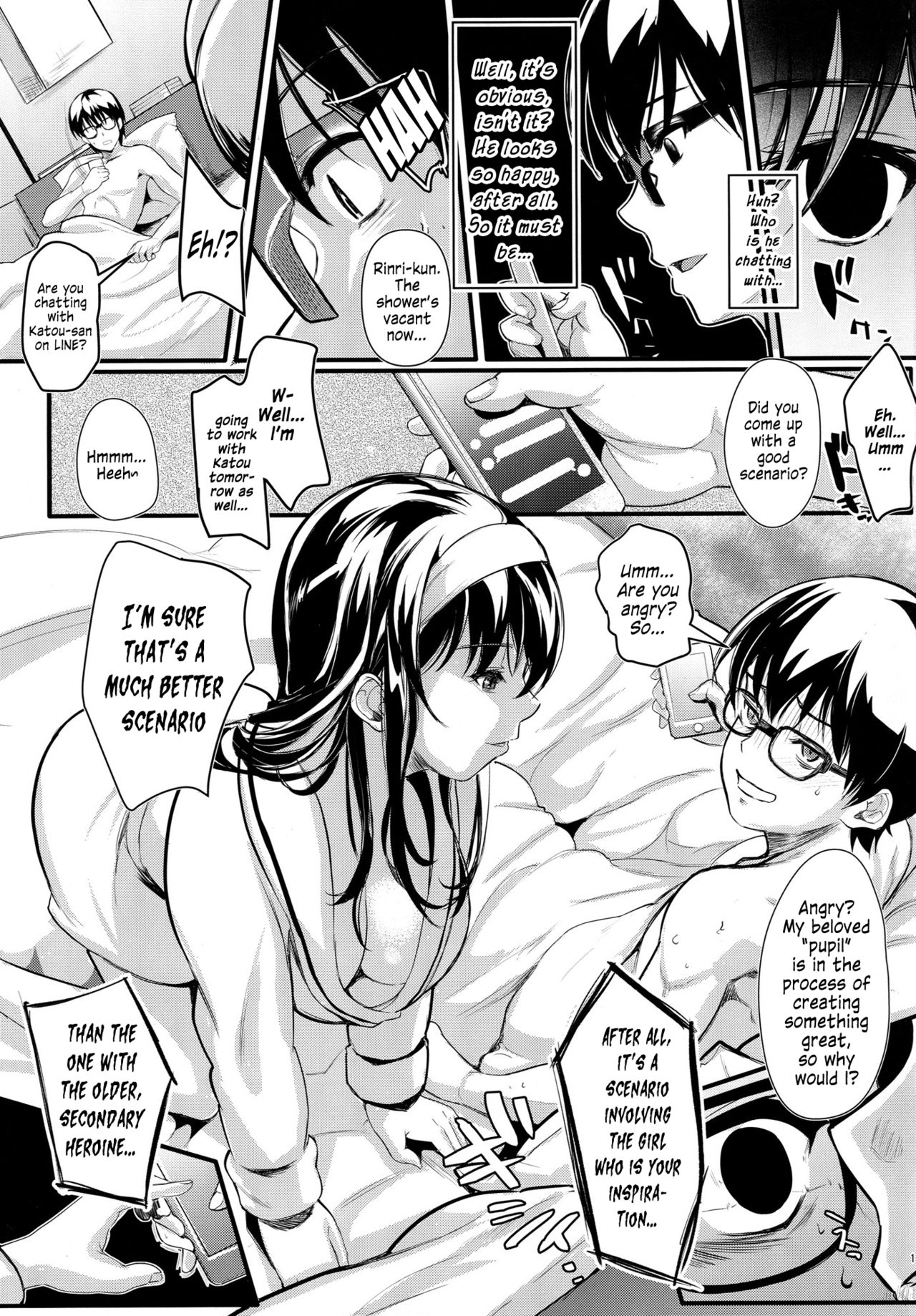 (C92) [町田チェリーボーイズ (クロサワ)] 冴えない男女(ふたり)の致しかた5 (冴えない彼女の育てかた) [英訳]