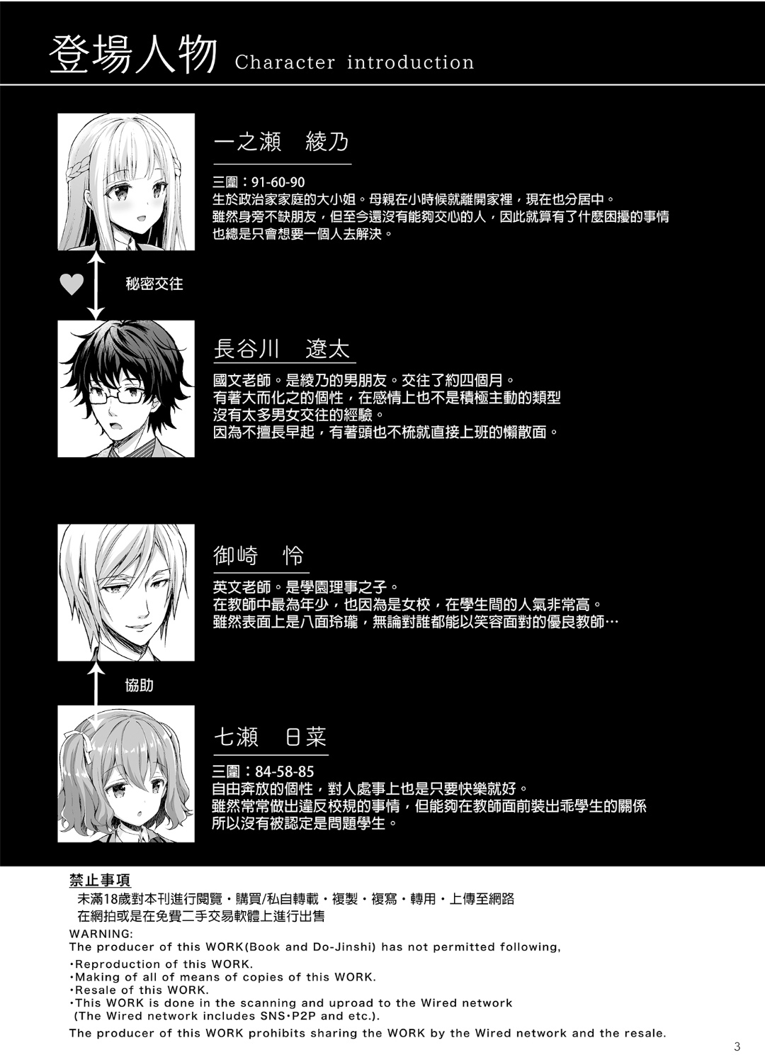 インデキノレイジョウ1〜ホカノオトコニ少女オウバワレテ...〜（無修正）