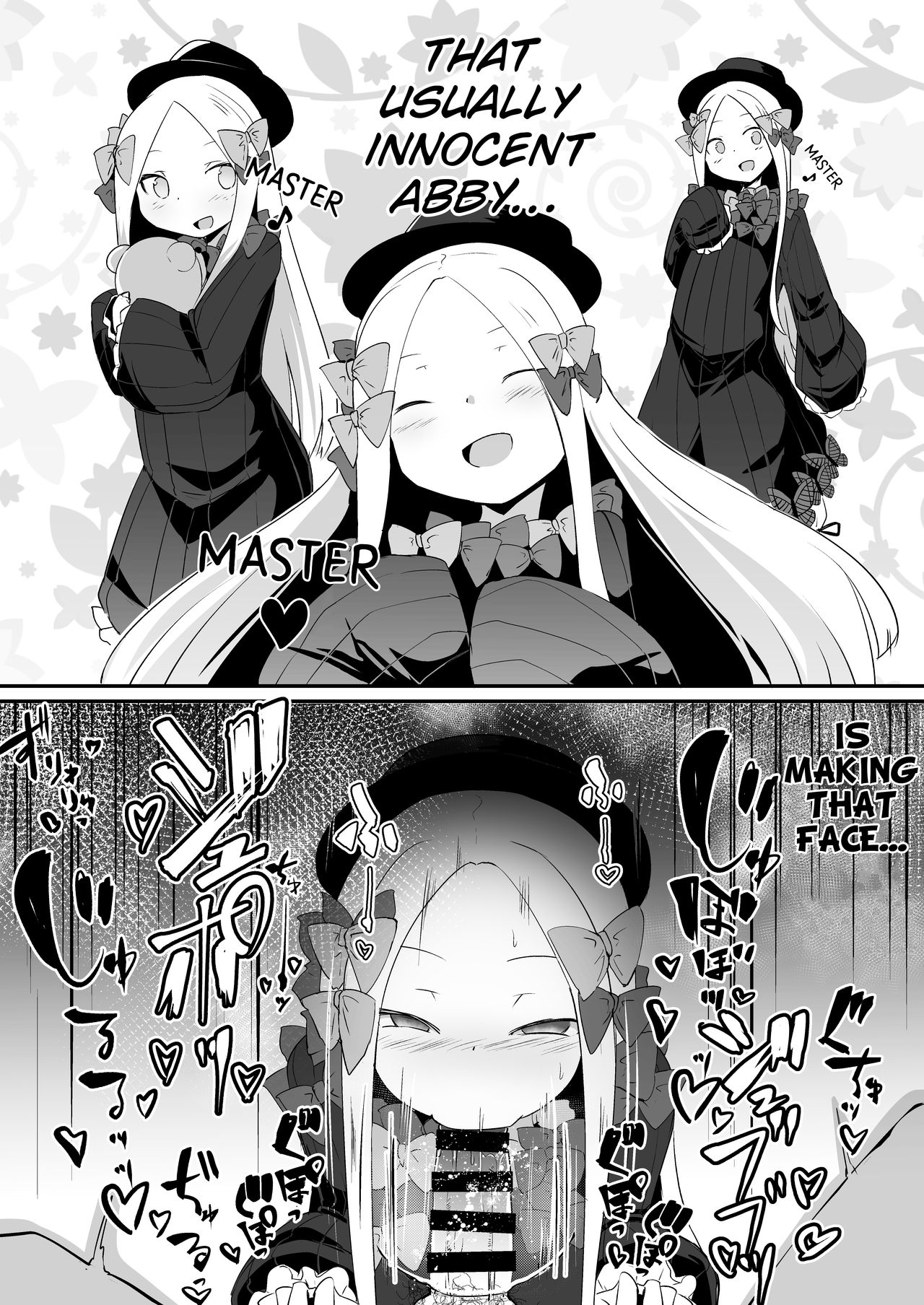 [寿司屋 (春々春兎)] アビーのこんな格好を見て興奮してしまったの?マスター♪イケナイ人だわ (Fate/Grand Order) [英訳] [DL版]